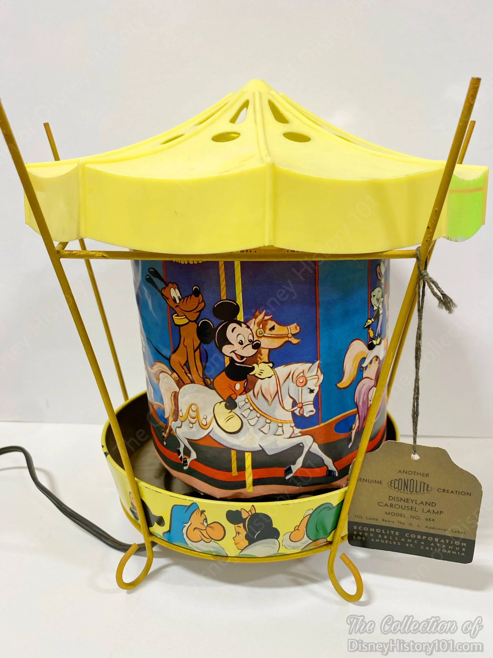 Disneyland Carousel Lamp by Econolite.