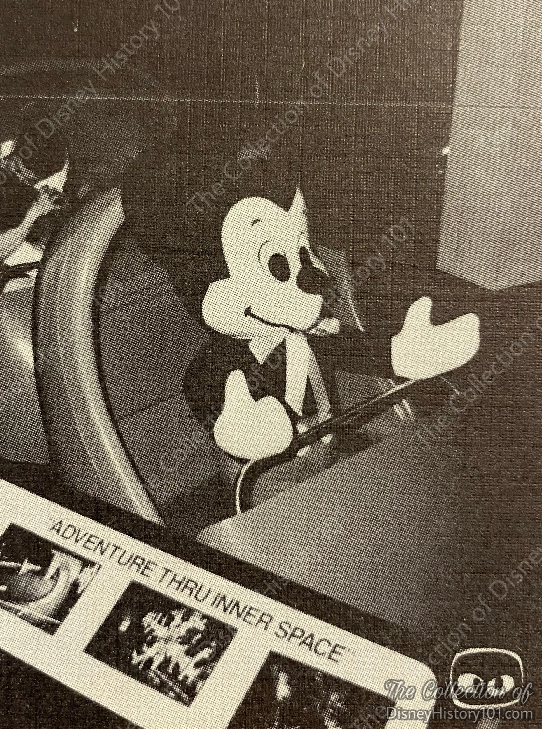 A gag photo from Backstage Disneyland.