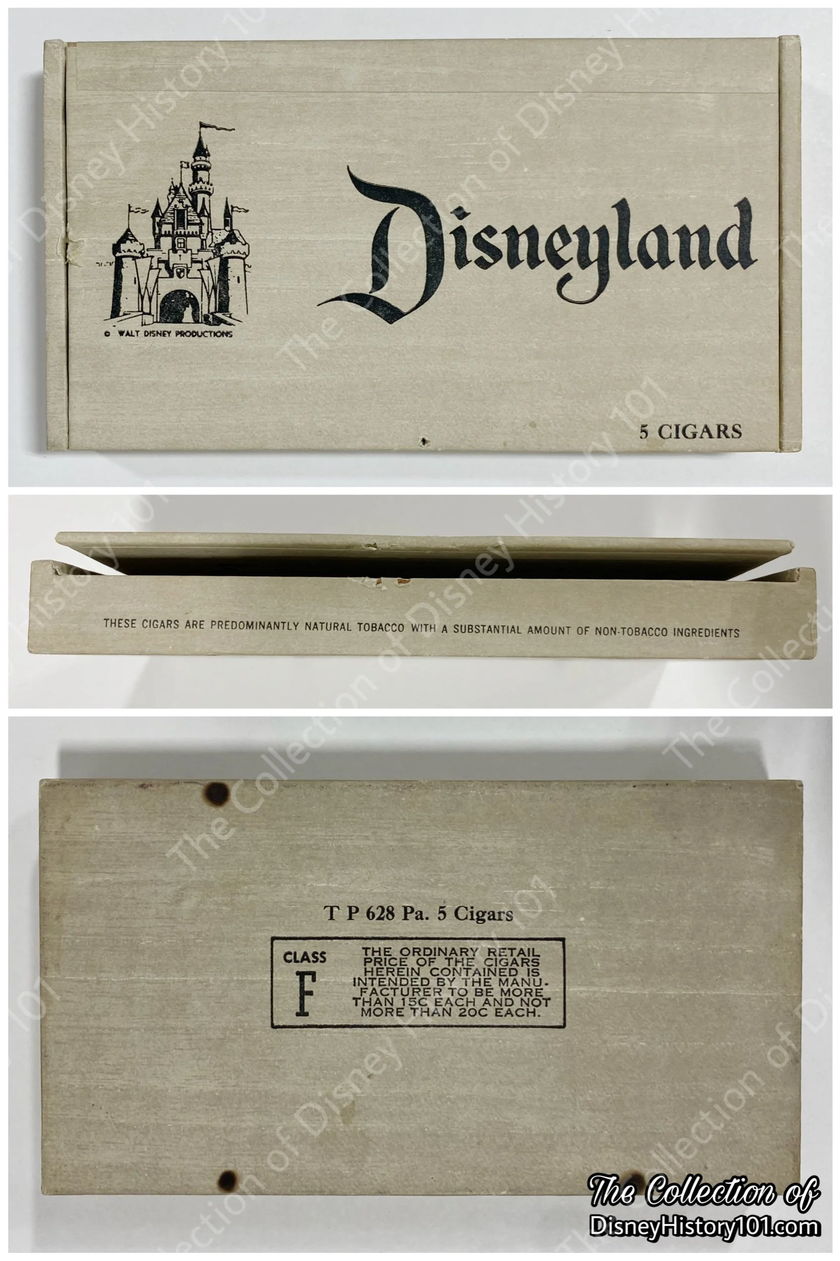 A Disneyland Cigar Box. 