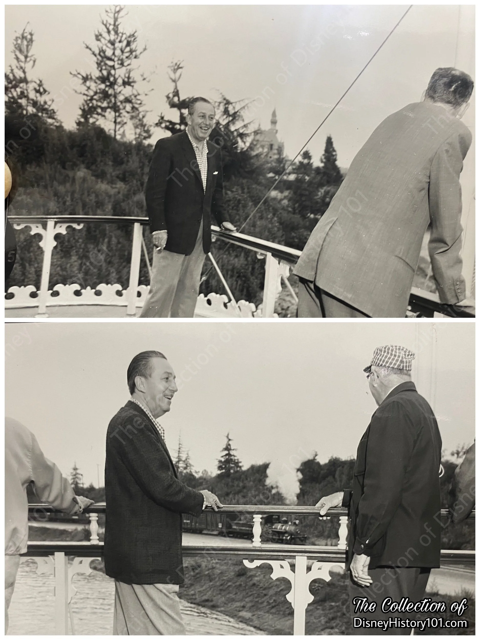 Walt and company ride aboard the Mark Twain.
