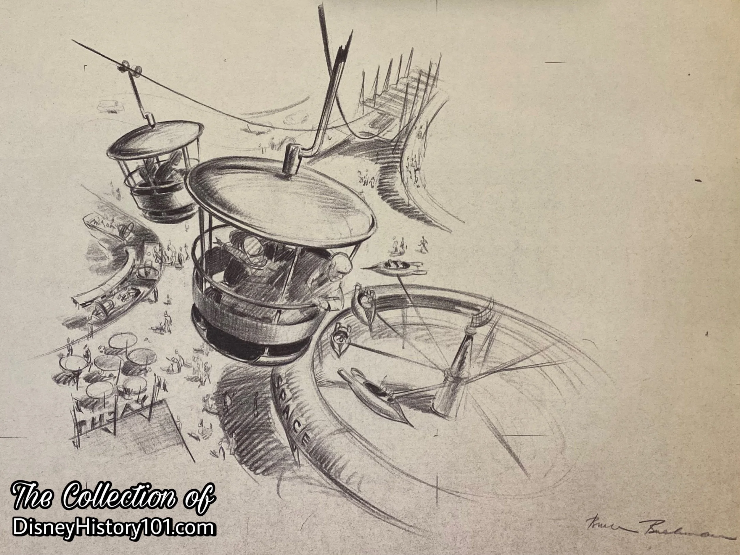 This Bruce Bushman conceptualization inspired the Skyway poster by Bjorn Aaronson.