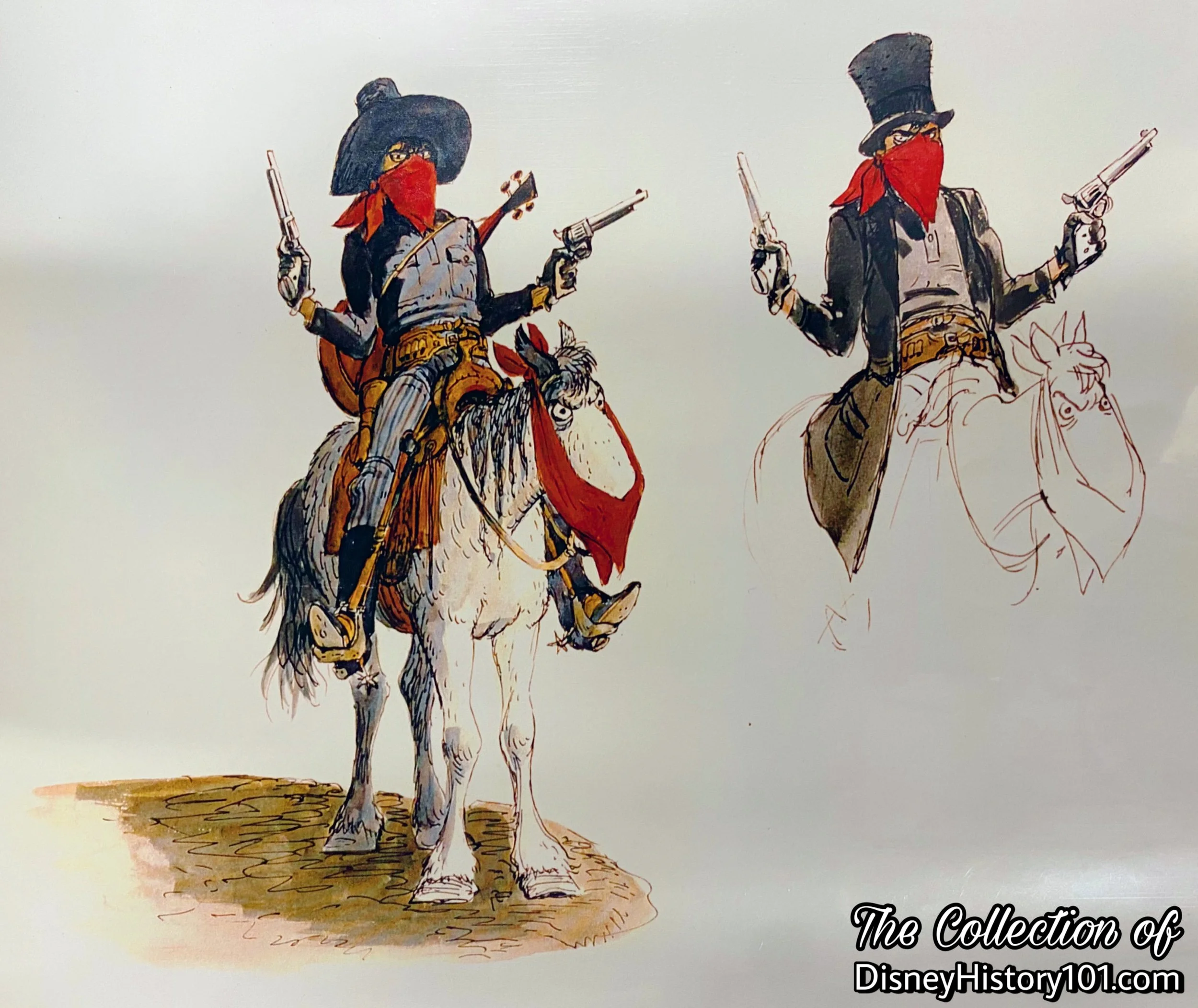 Western River Expedition concepts by Marc Davis.