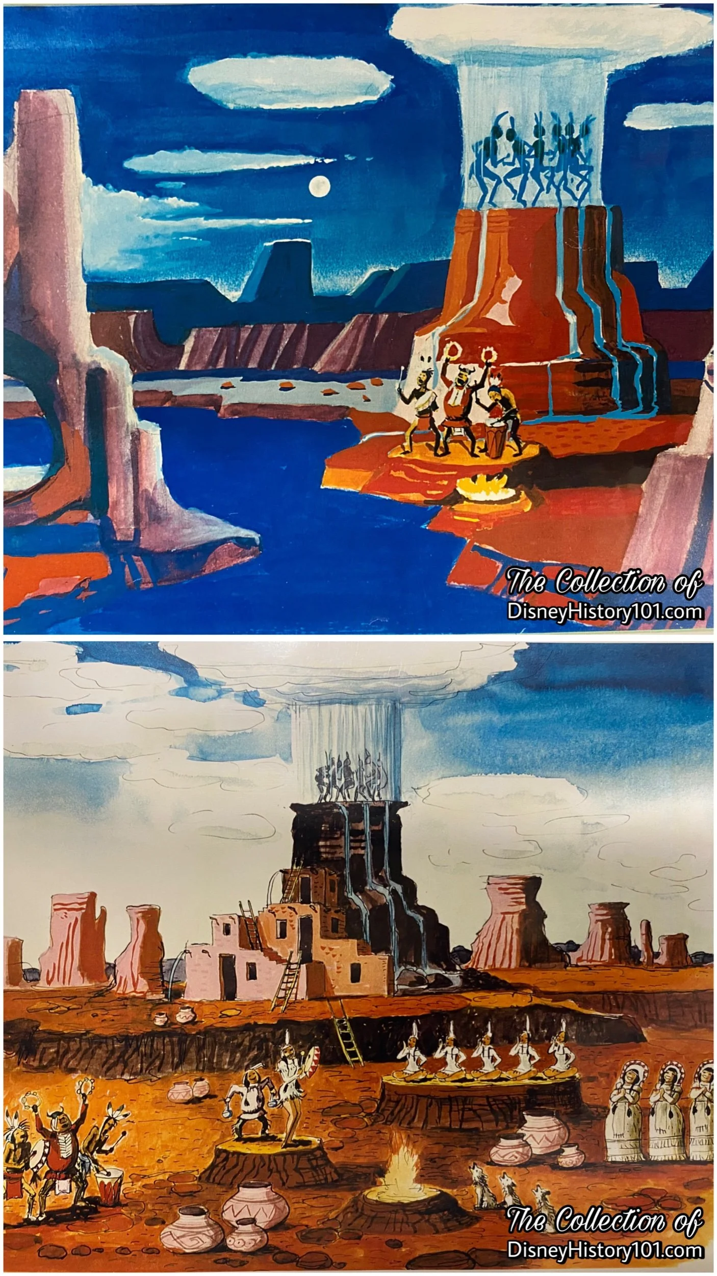 Western River Expedition concepts by Marc Davis.