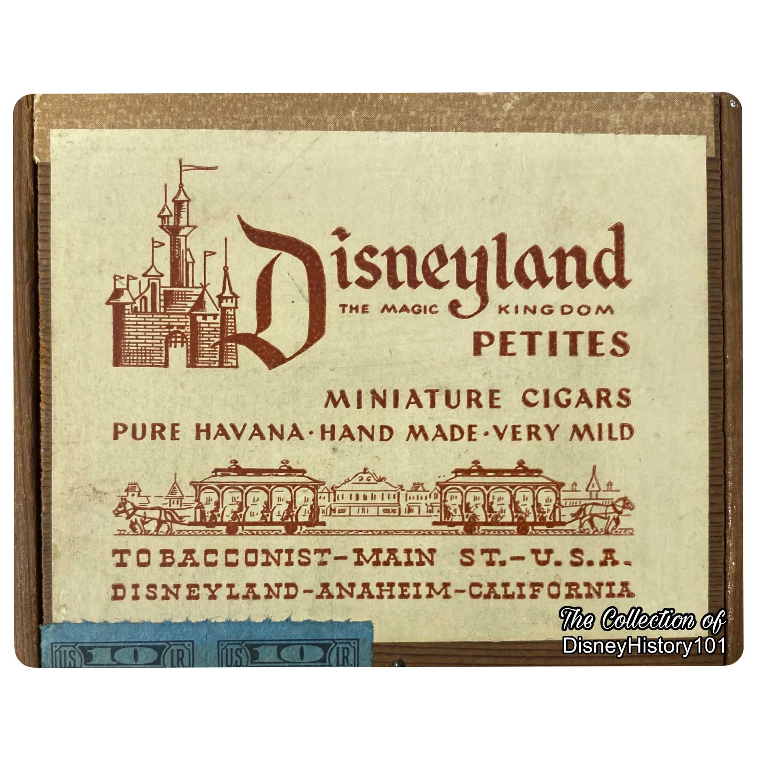 A Disneyland Petites Miniature Cigar Box.