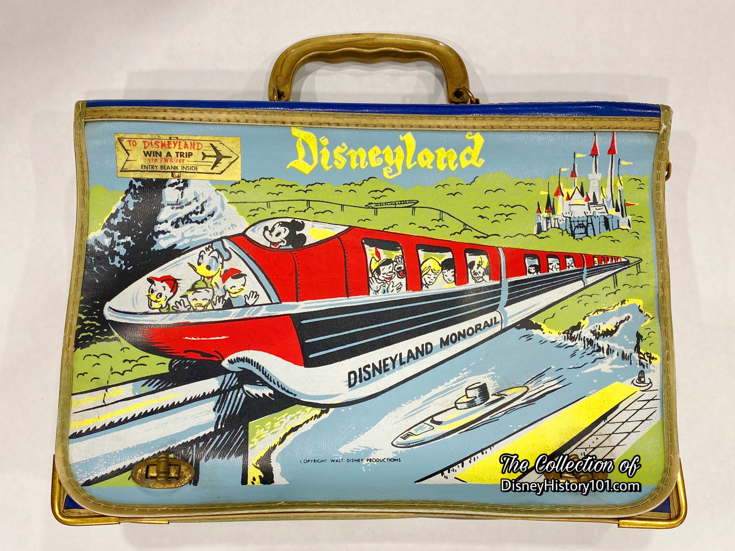 Disneyland Monorail Children's Flight Bag