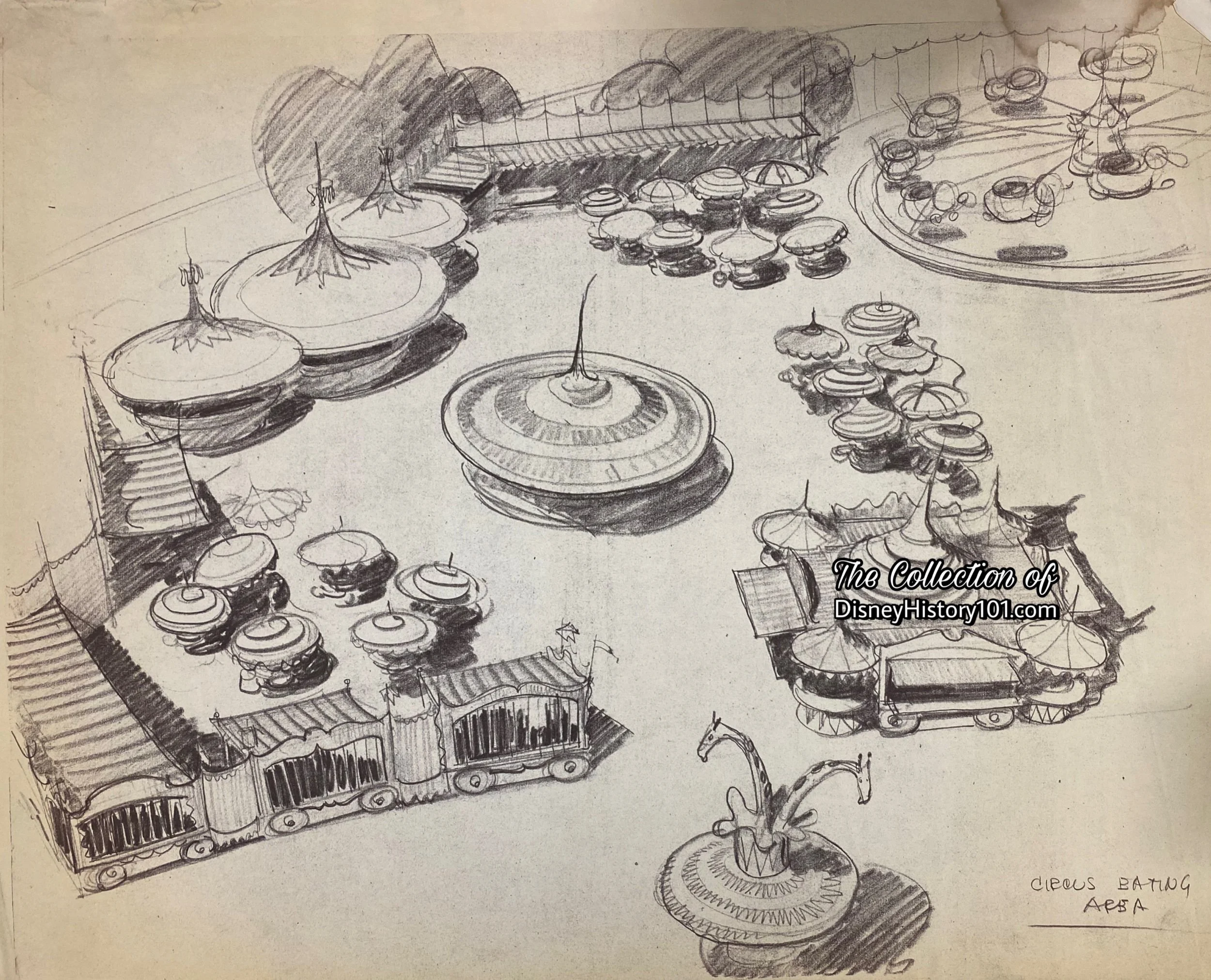 Circus designs by Bradley & Kaye. 