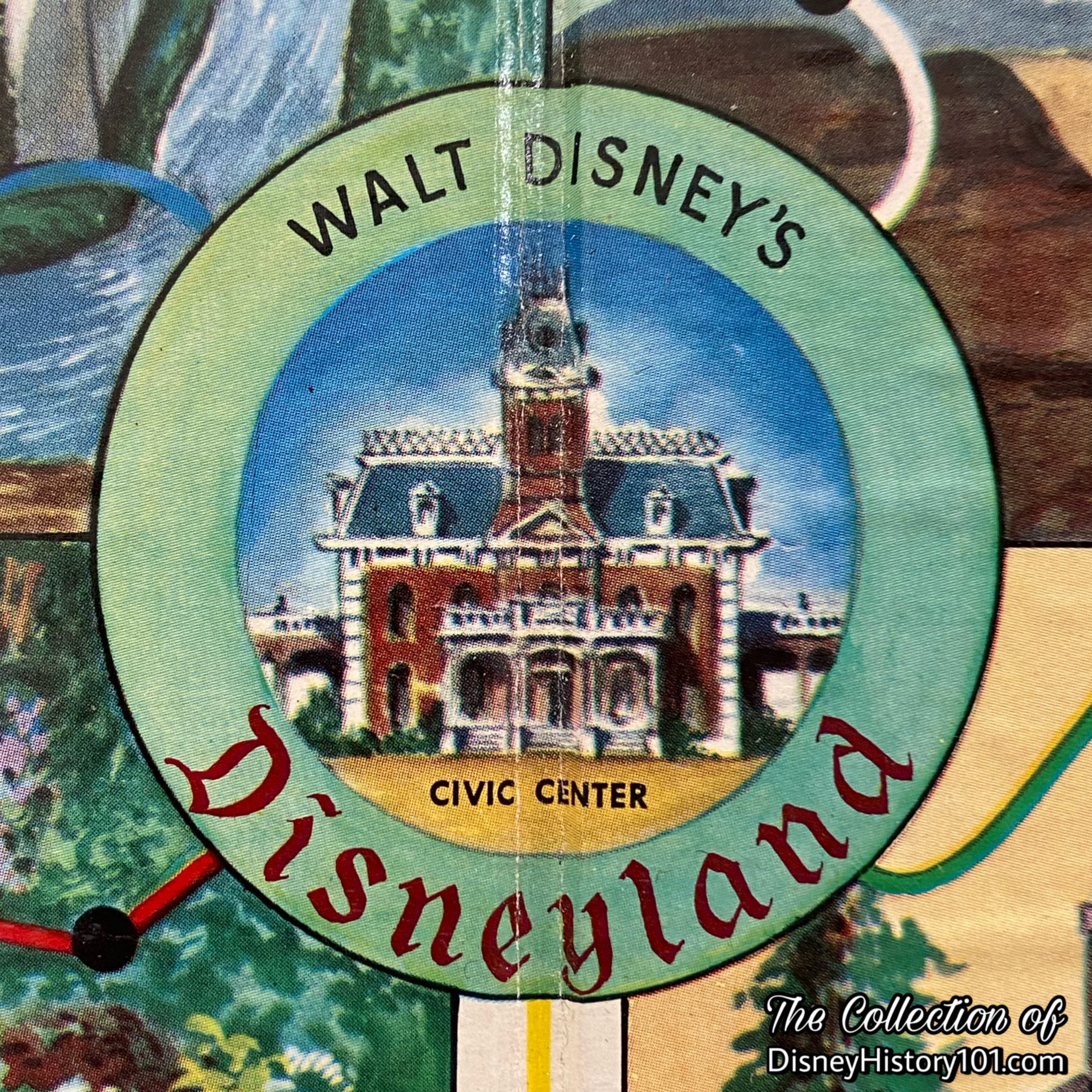 The "Civic Center" is depicted on a game board.
