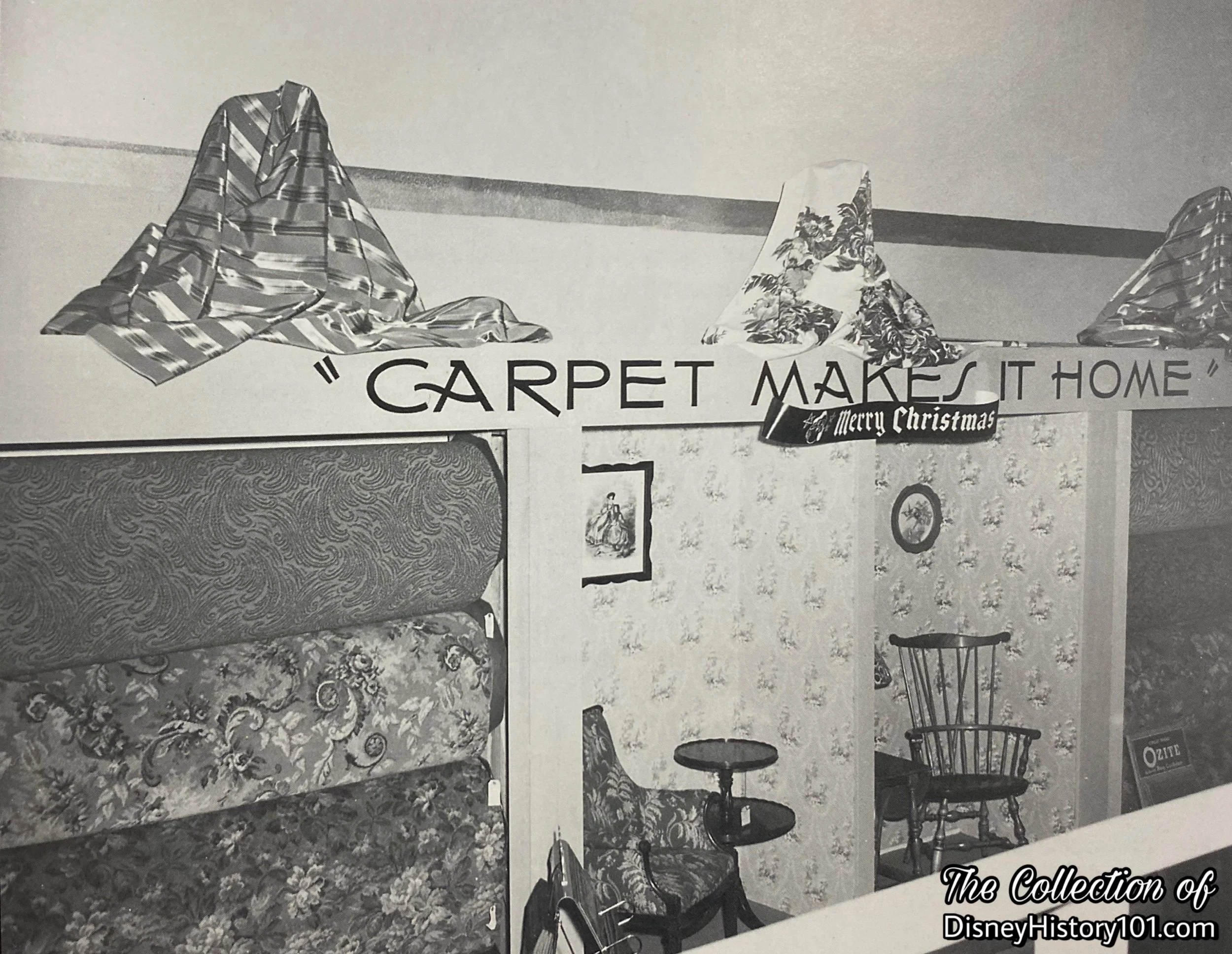 Monsanto Hall of Chemistry display, 1956; photograph by Mell Kilpatrick; “Homecoming Destination Disneyland”