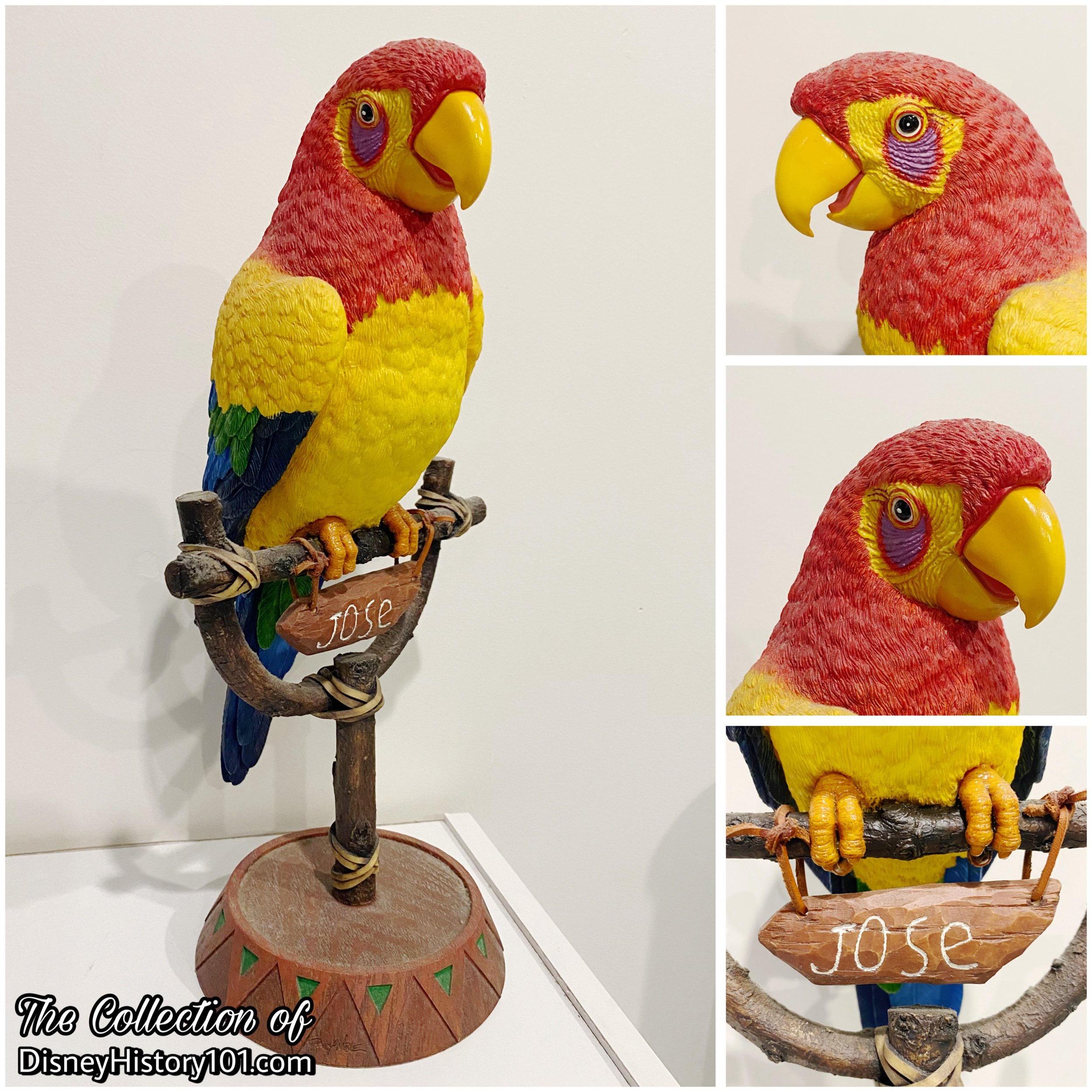 The Art of Disney Theme Parks Jose Big Figure by Randy Noble.