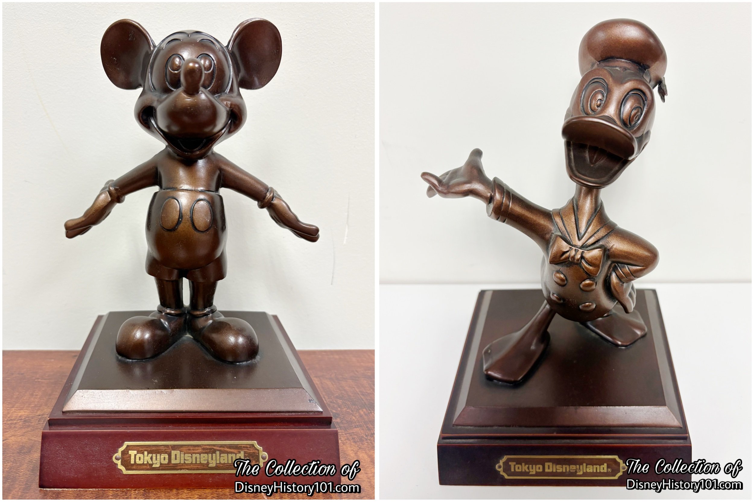 Tokyo Disneyland Plaza Hub Character Replicas.