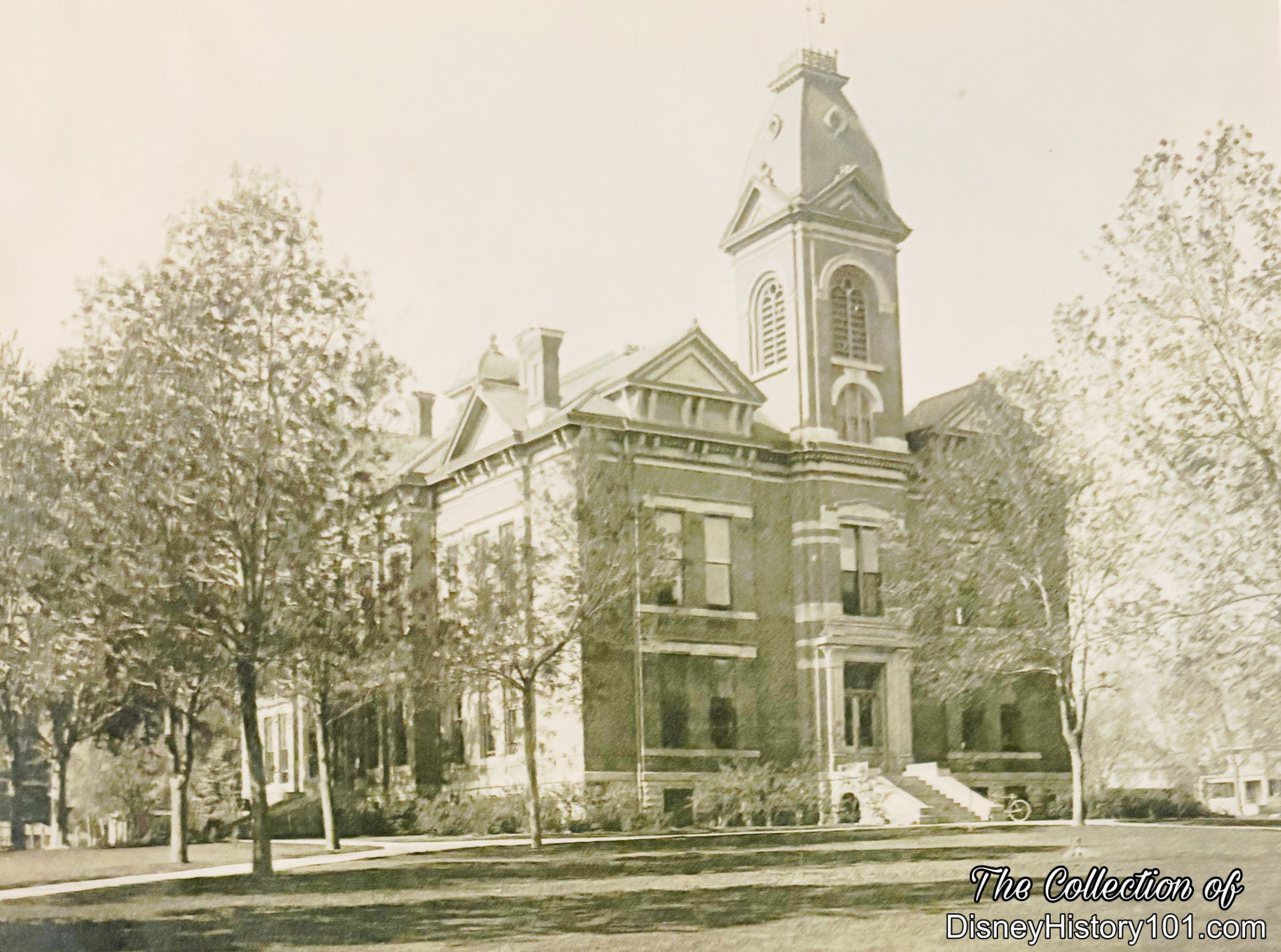Harper Goff remembered Larimer County Courthouse, Fort Collins, Colorado.