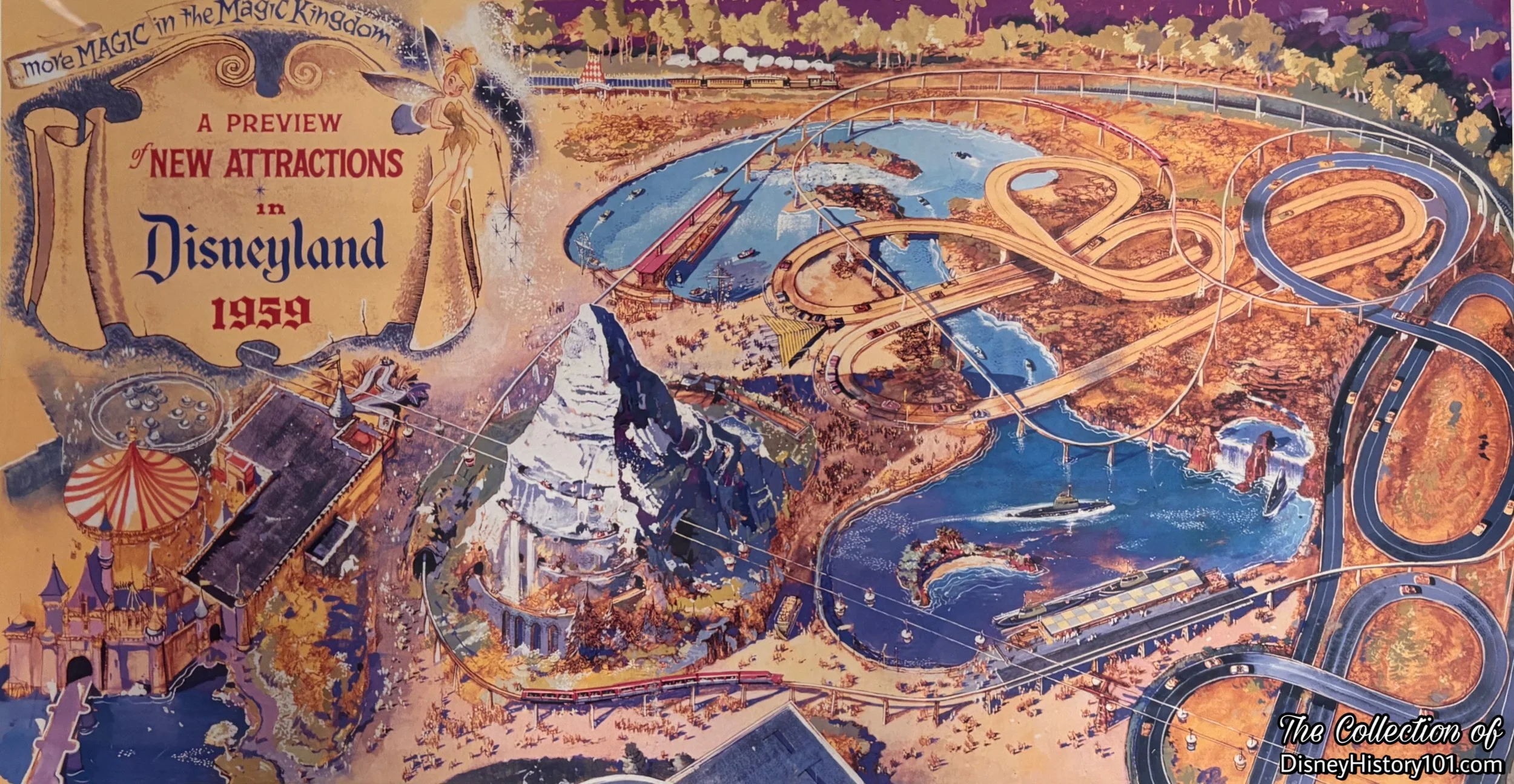 “A Preview of New Attractions in Disneyland 1959” by Herb Ryman