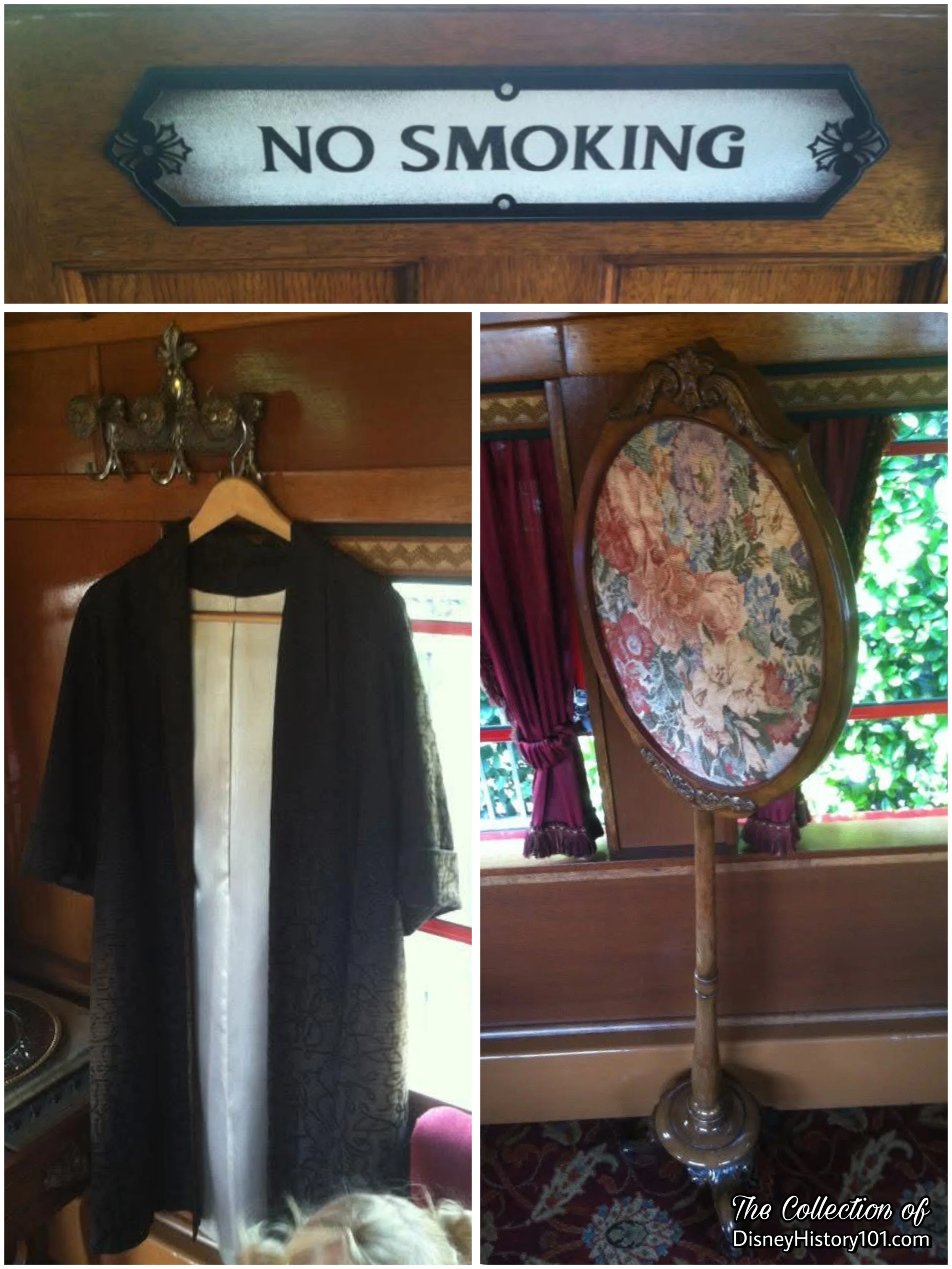 Three artifacts aboard the Lilly Belle Presidential Car, which are clearly seen but were never talked about.