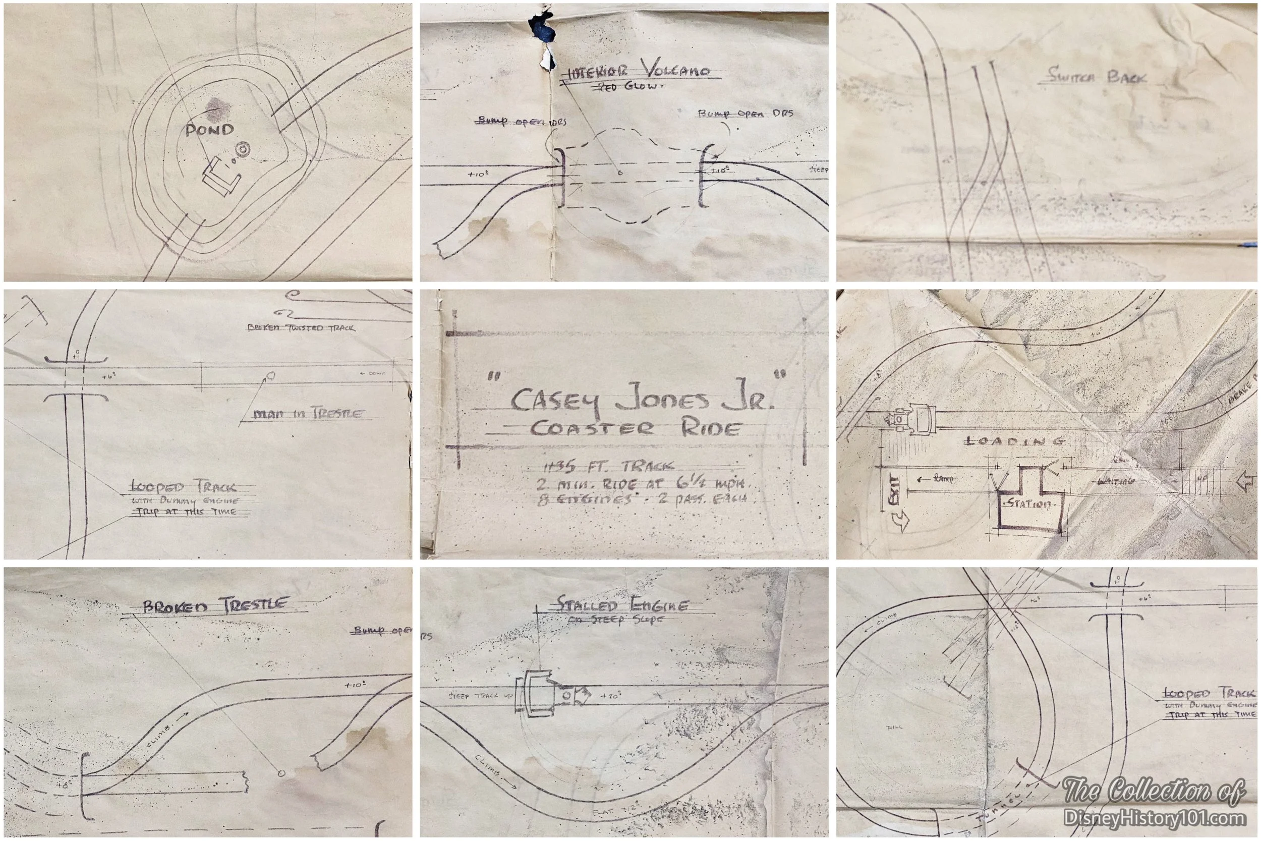 “Casey Jones Jr. Coaster Ride” Plans.