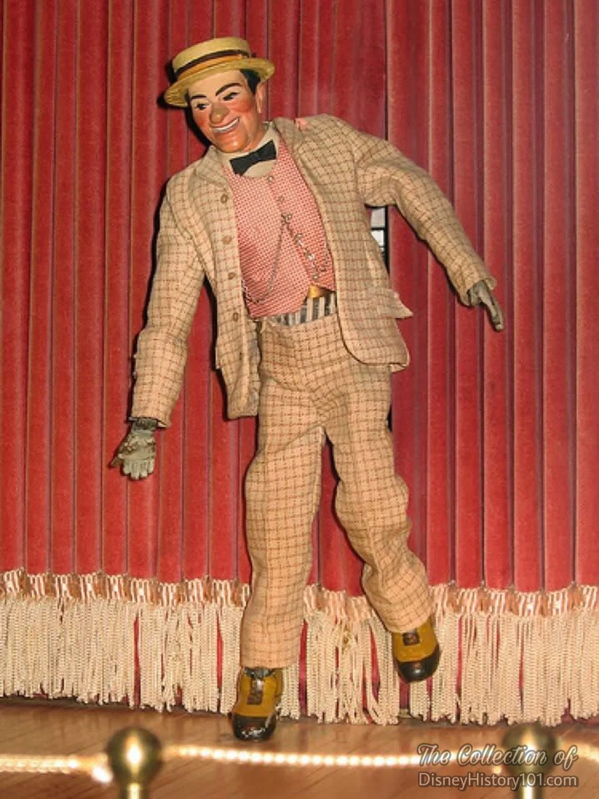   Roger Broggie  recalled:  “We got as far as building the guy in the chair and the barber behind him,”  said Broggie.  “Then the whole job was stopped.”  While there were some frustrations and the project was aborted, this Imagineering feat led to o