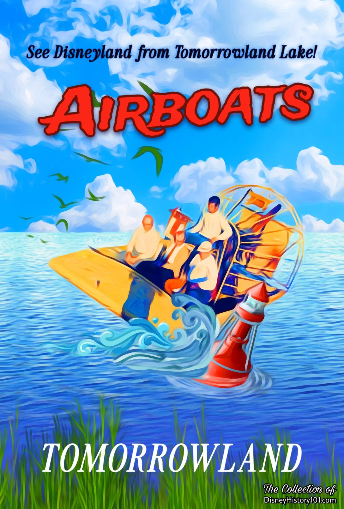 An imaginary Airboats Poster… just wondering what could have been!