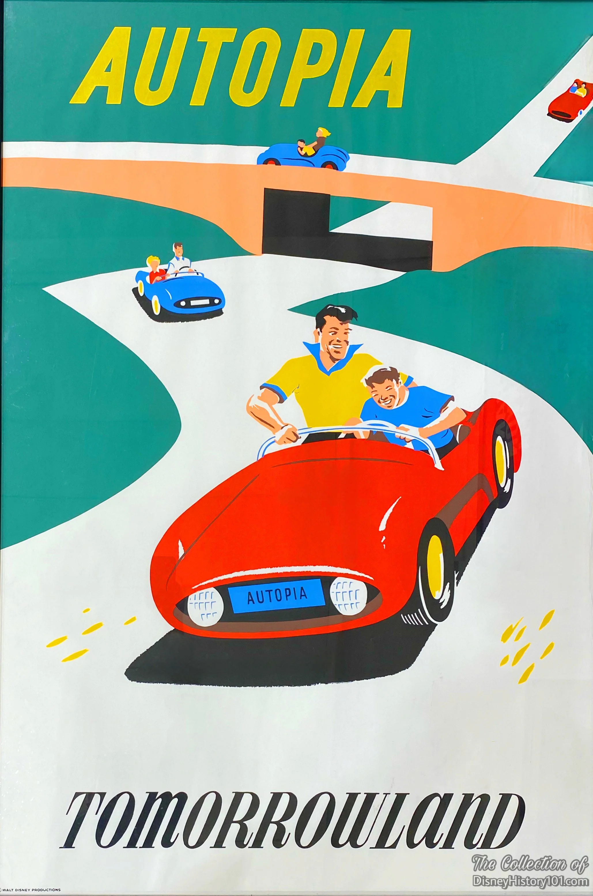 Autopia Poster by Bjorn Aaronson.