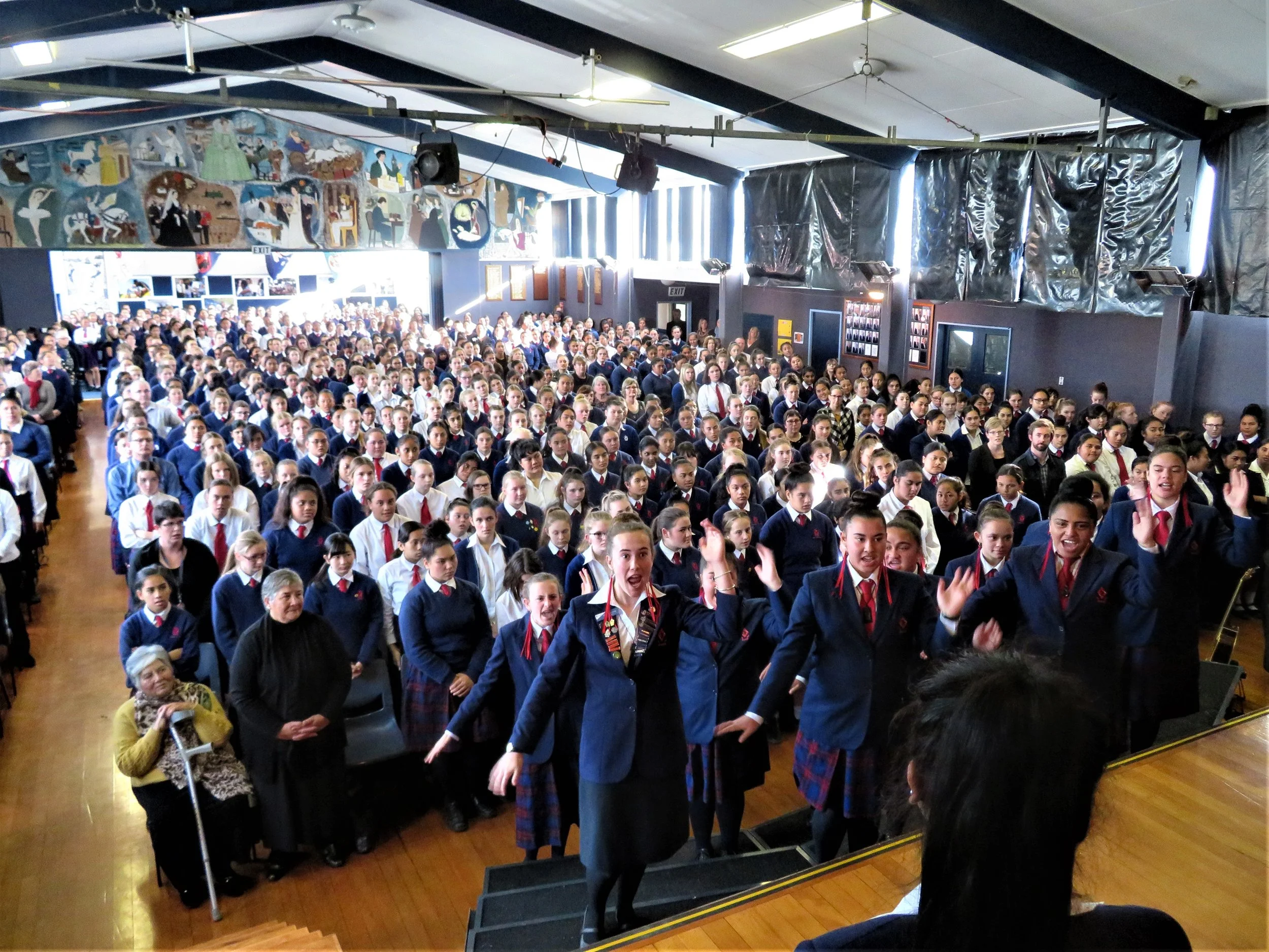 Race Unity Speech Awards shield presentation