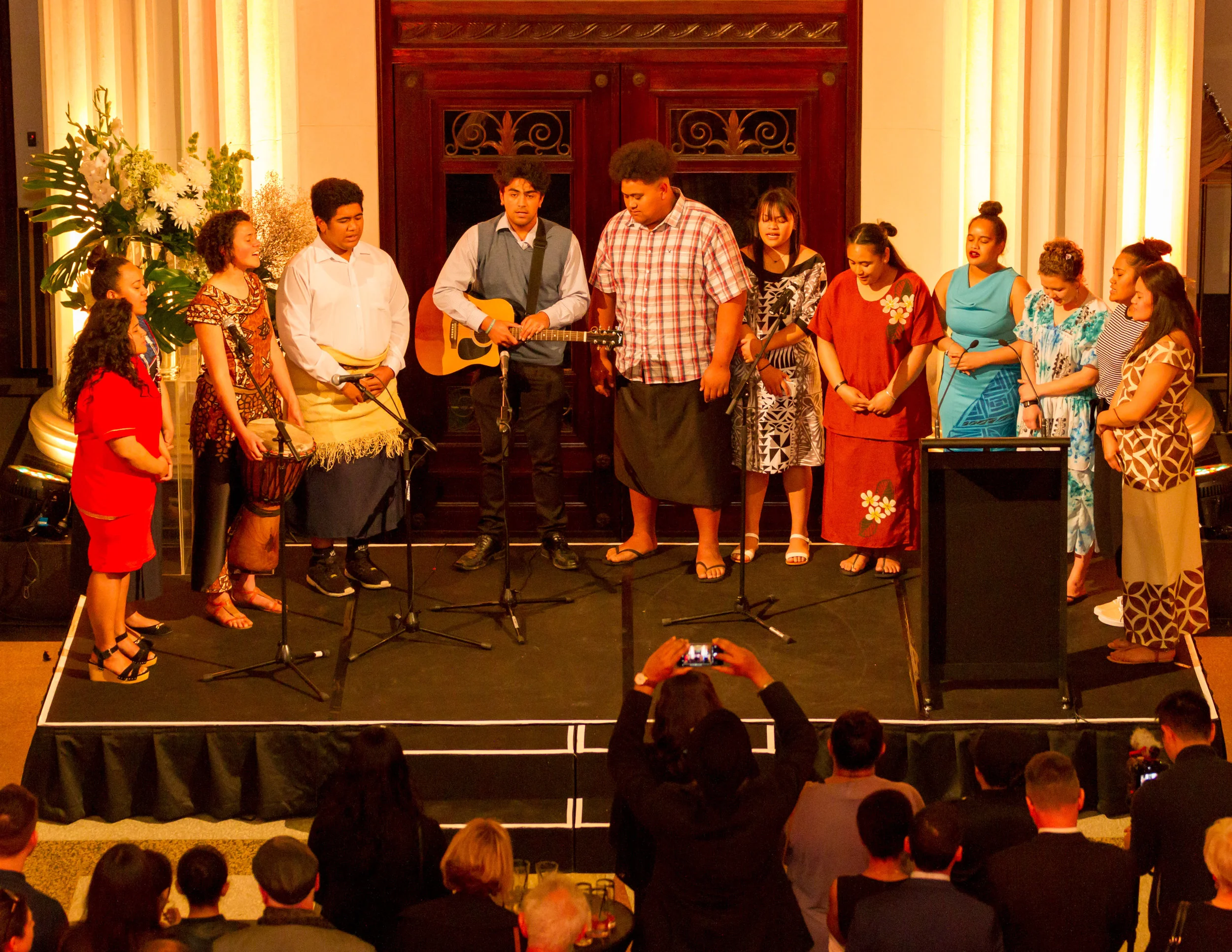Reception held for the bicentenary of the Birth of Bahá’u’lláh at the Auckland War Memorial Museum Tāmaki Paenga Hira, October 2017