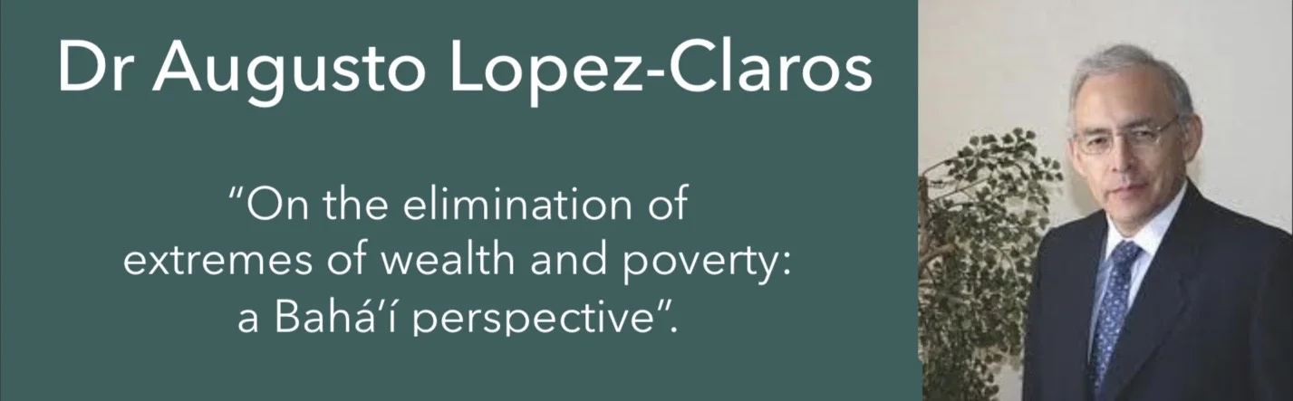 A Talk by Dr Augusto Lopez-Claros on the Extremes of Wealth and Poverty