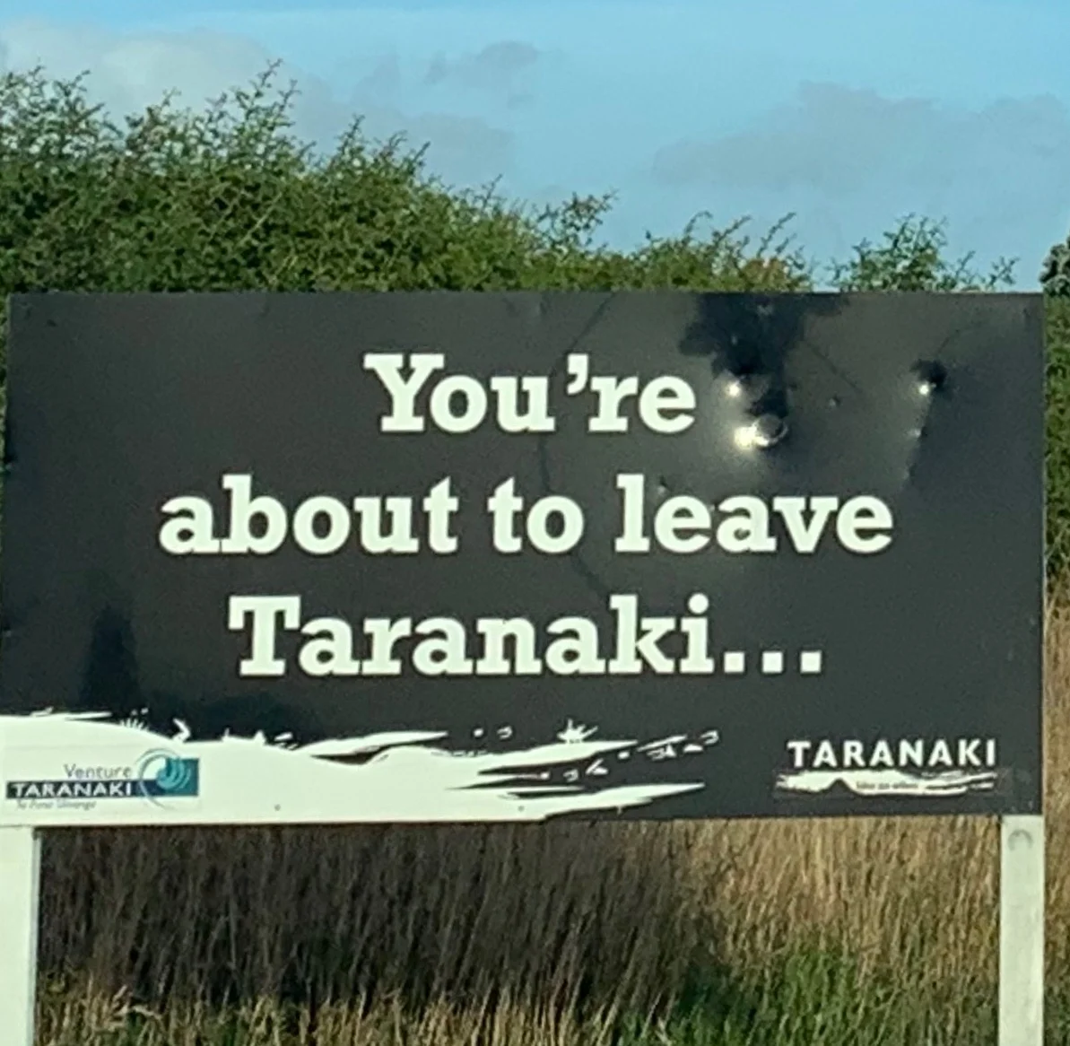 Three Billboards - Taranaki!