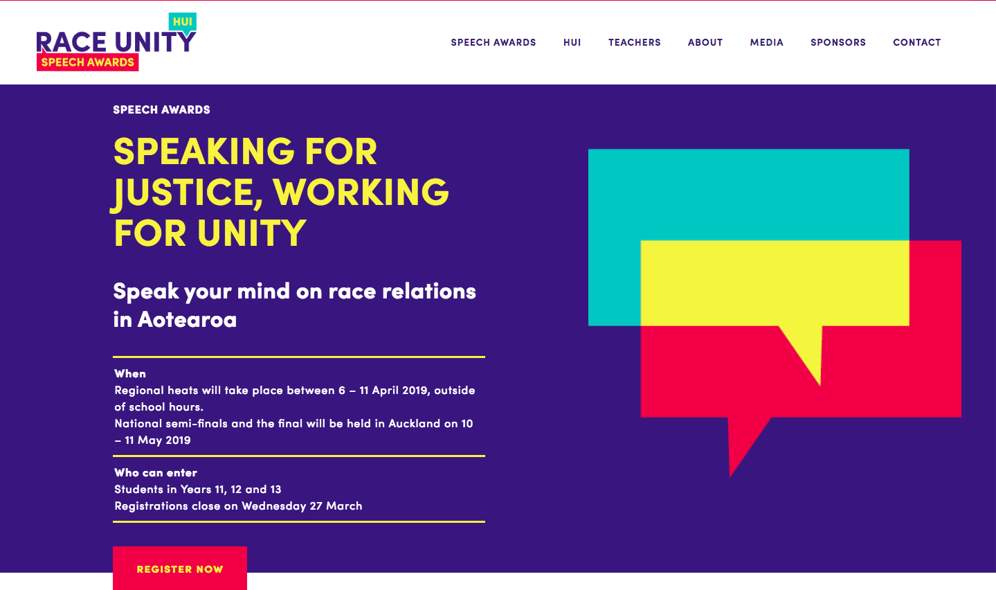 Race Unity Hui and Speech Awards