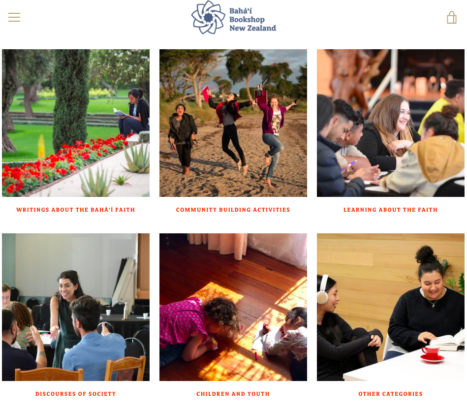 New look for the Bahá'í Distribution Service website