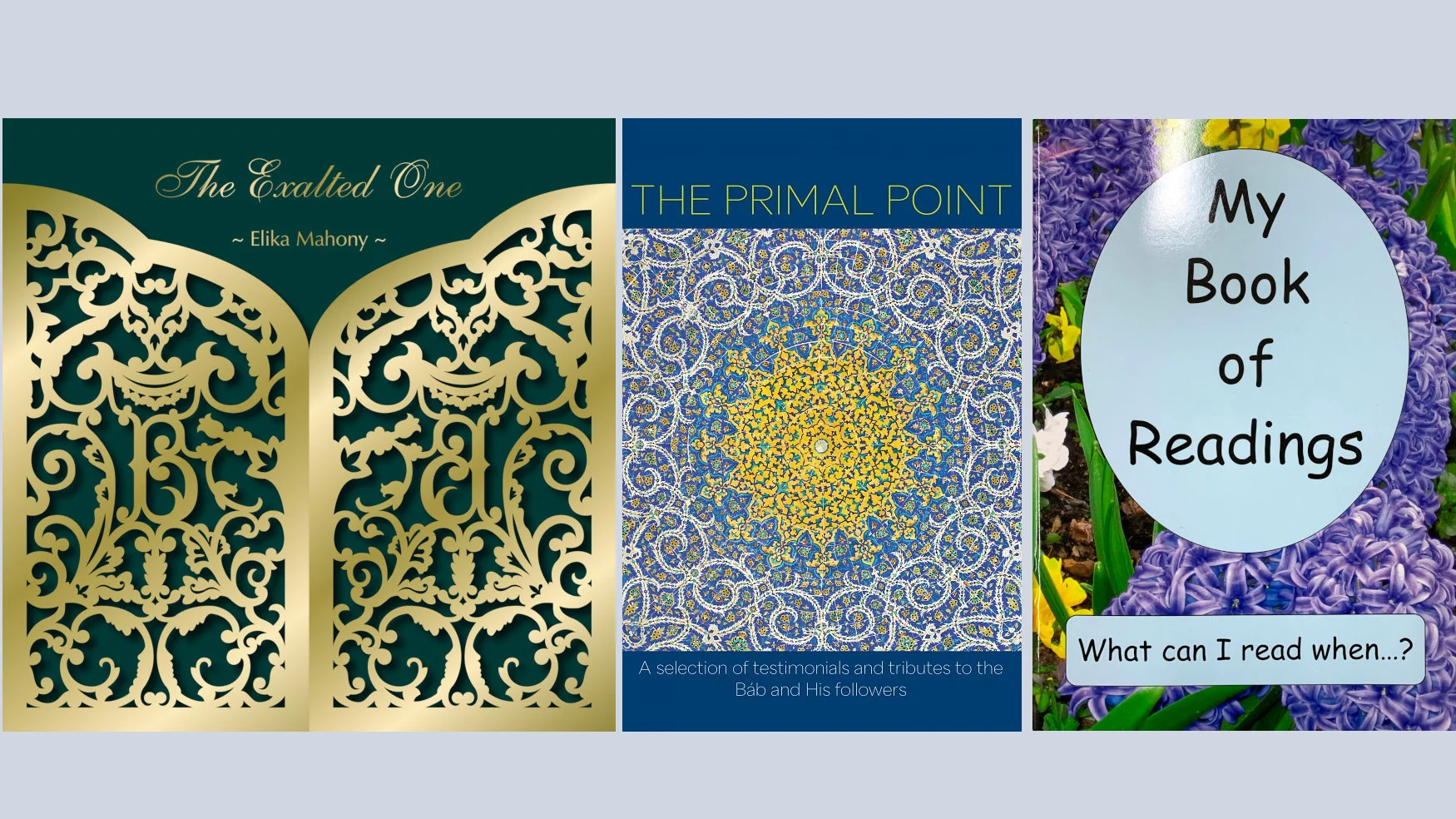 Three new releases available now from bookstore