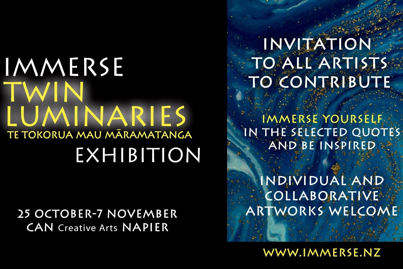 Immerse exhibition — Napier