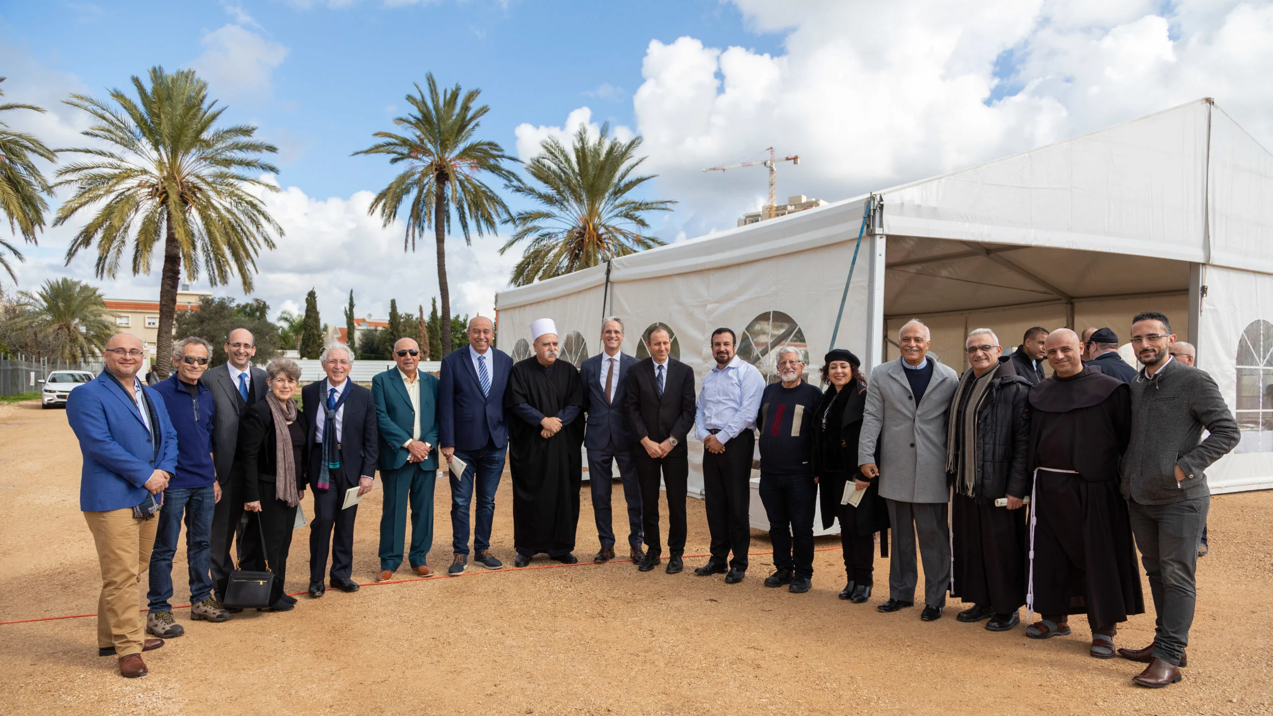 Akka religious and civic leaders honour ‘Abdu’l-Bahá