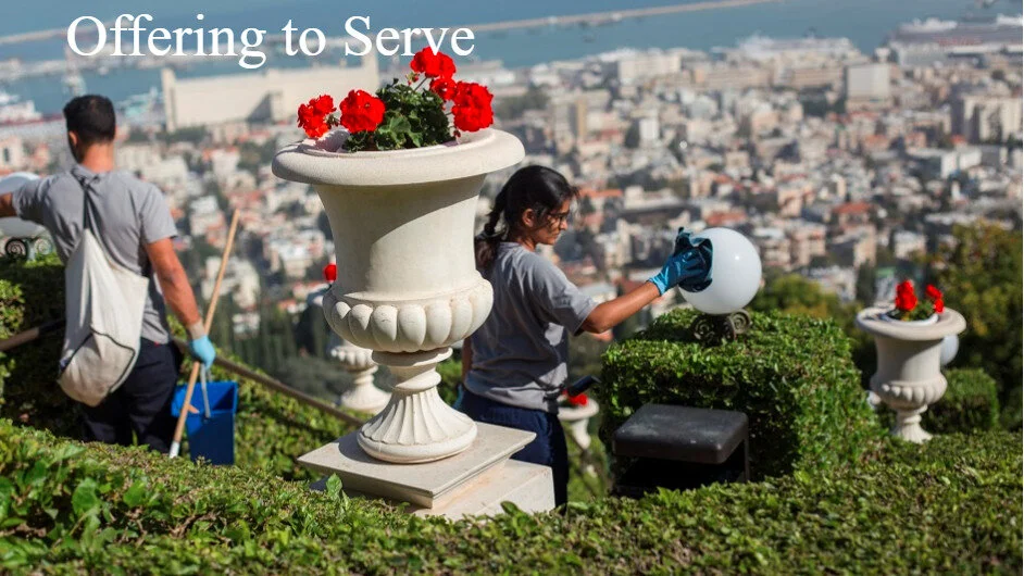 Bahá’í World Centre continues to invite friends to serve