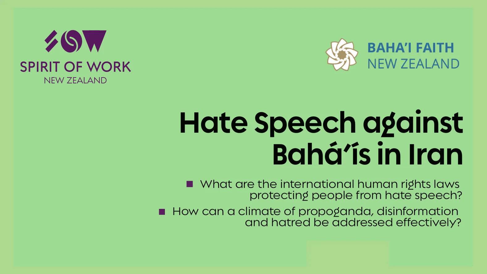 How we can help to defend the targets of hate