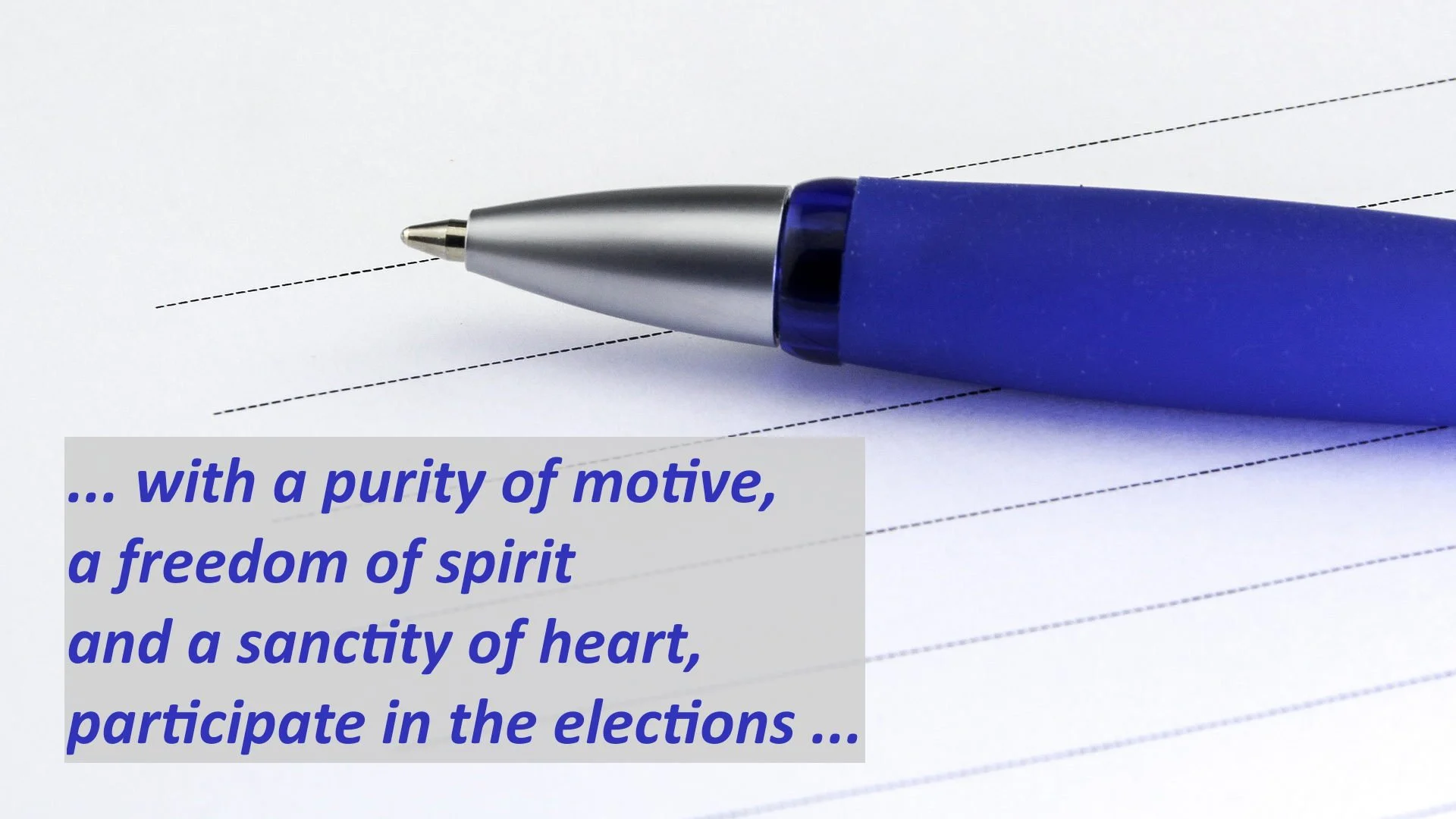 Unit convention - "an opportunity for every responsible, conscientious believer"