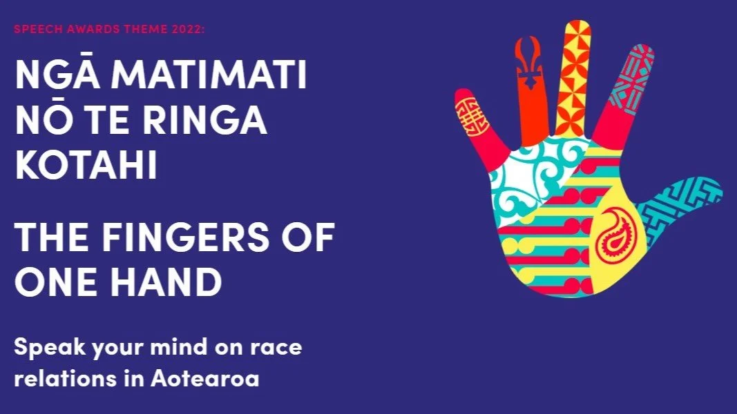Speech awards: ‘Ngā matimati nō te ringa kotahi’