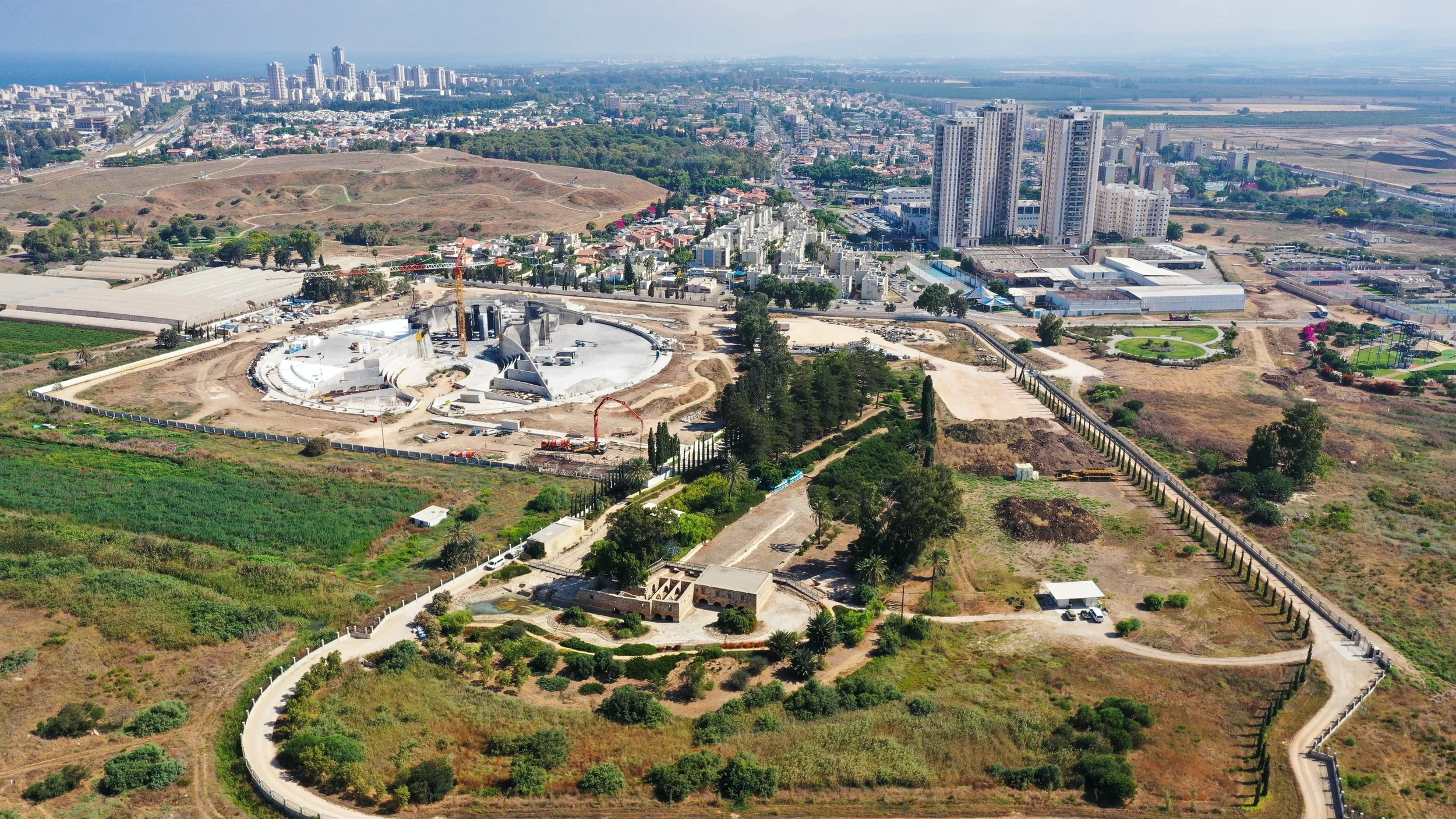 Shrine of ‘Abdu’l-Bahá: Construction project progresses after cleaning