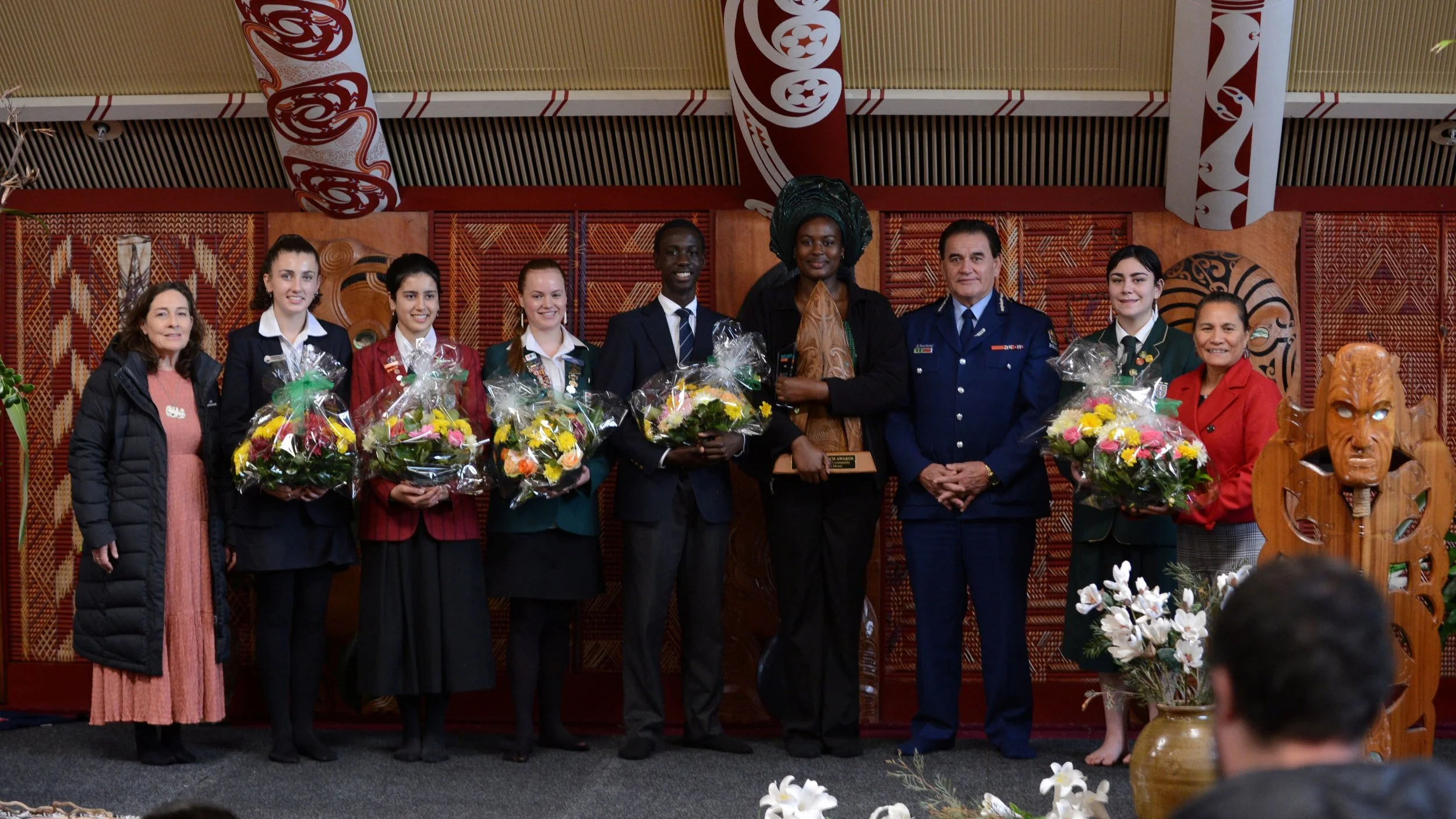 Young speakers foster mature awareness of race unity