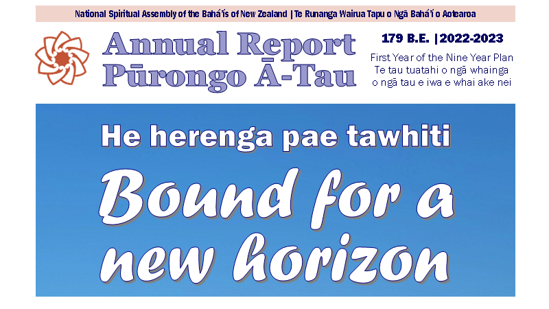 Annual Report: ‘Bound for a new horizon’