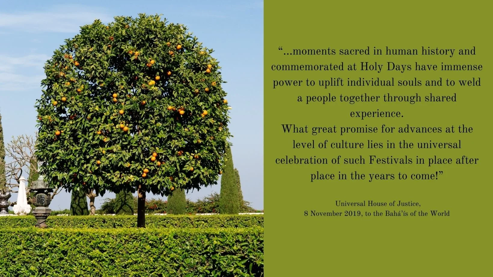 Observing Bahá’í Holy Days - letters for students and employees