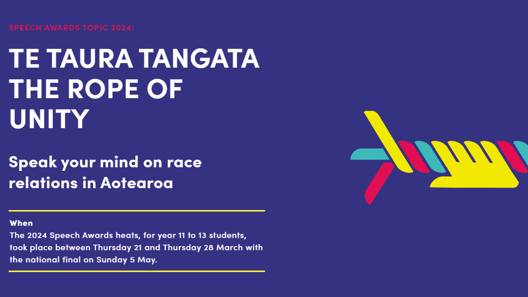 Te Taura Tangata - The Rope of Unity: Highlights from the Race Unity Speech Awards 2024