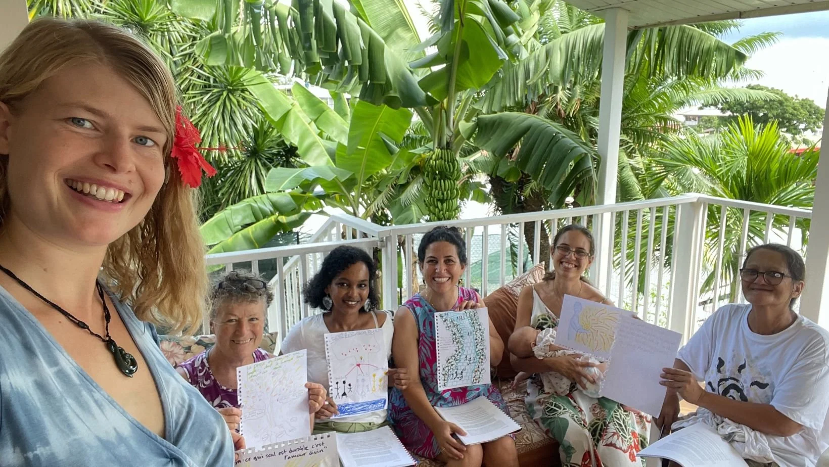 Visitors from Noumea strengthen pioneering efforts in Tahiti
