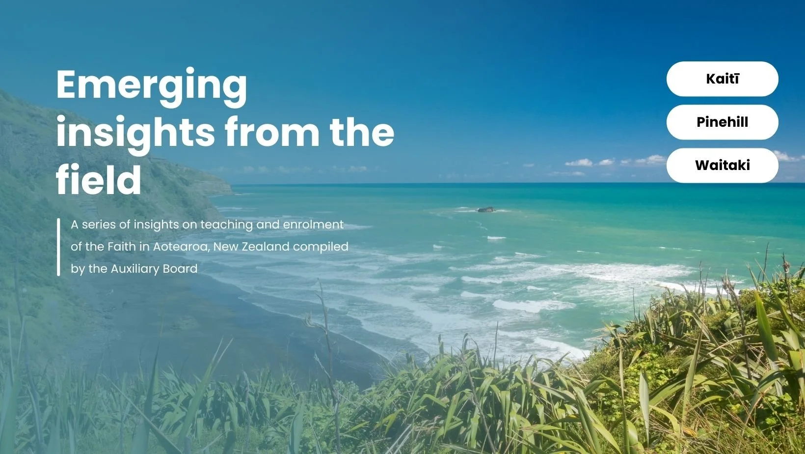 Emerging insights from the field: Teaching &amp; Enrolment (Part 1)