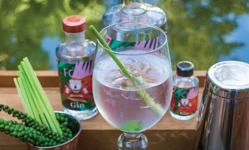 FCC by Avani gin bottle