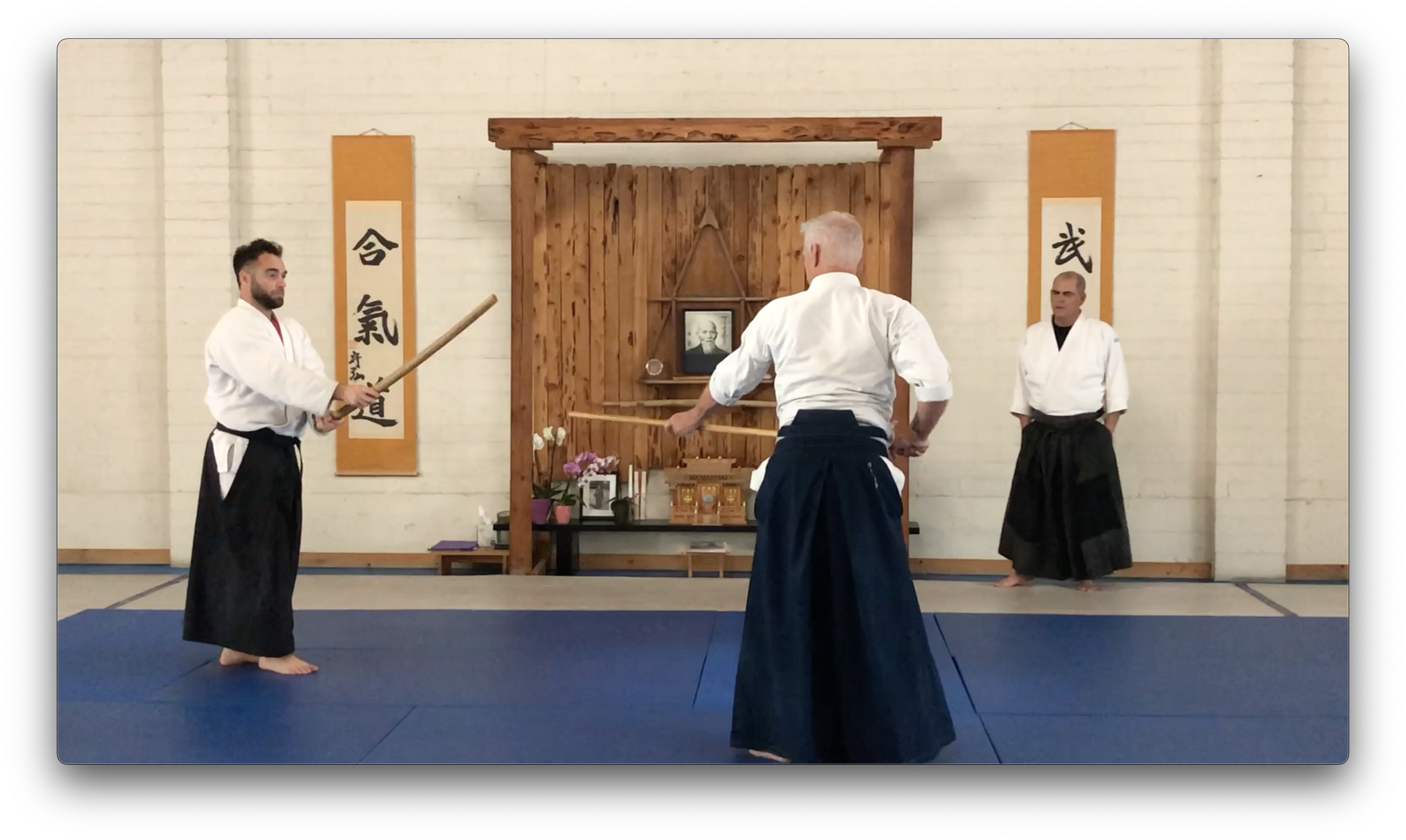 Public Aikido Demonstration at Ocean Beach Library