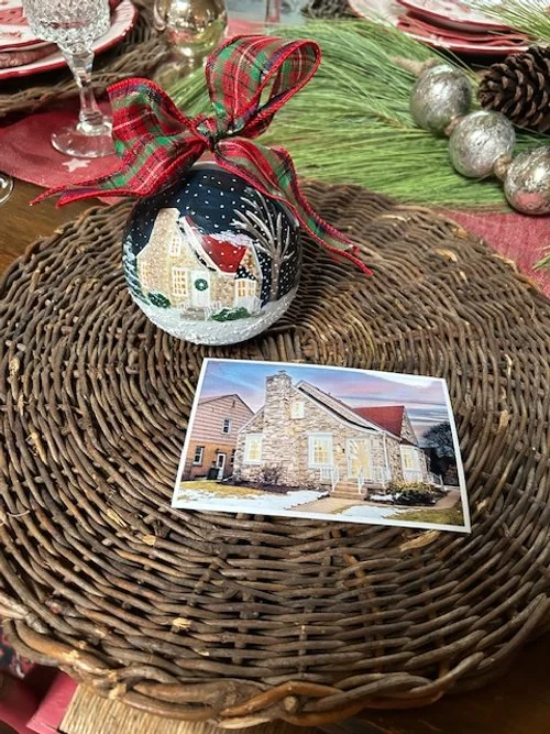House Ball with Photo on placemat.JPG