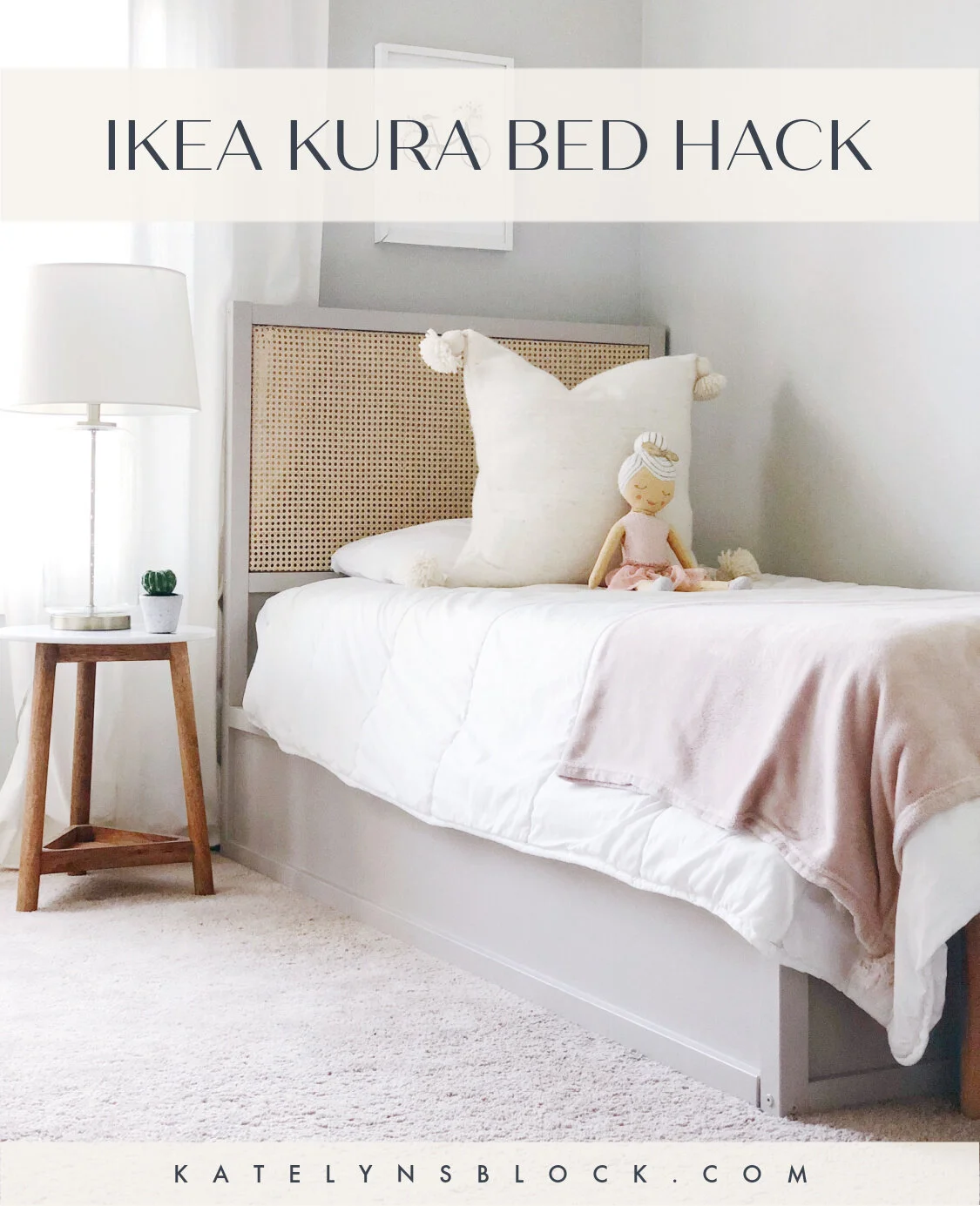 Ikea Kura Bed Hack — Katelyn Block