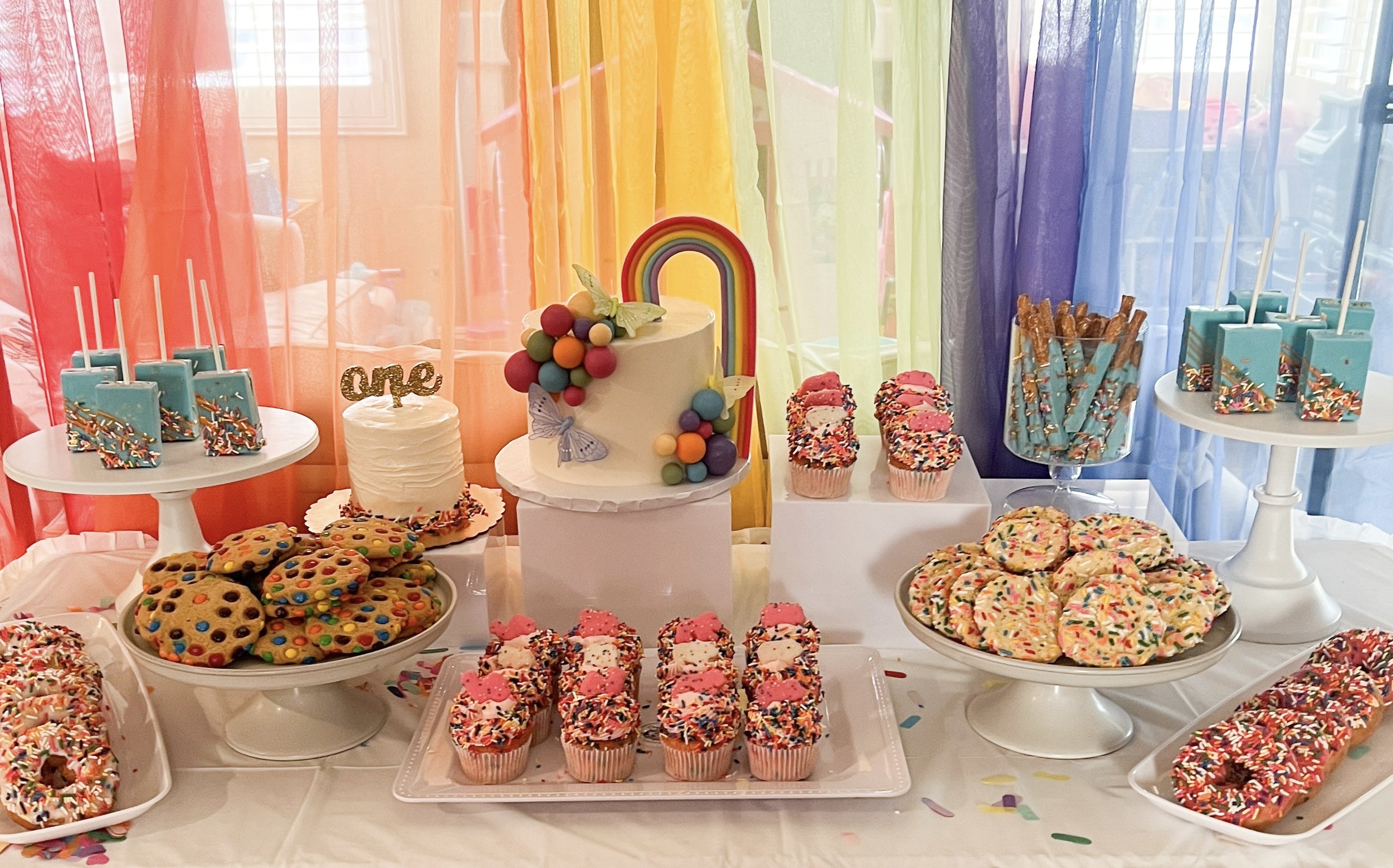 Rainbow Dessert Table - Mwokaji Cakery.jpg