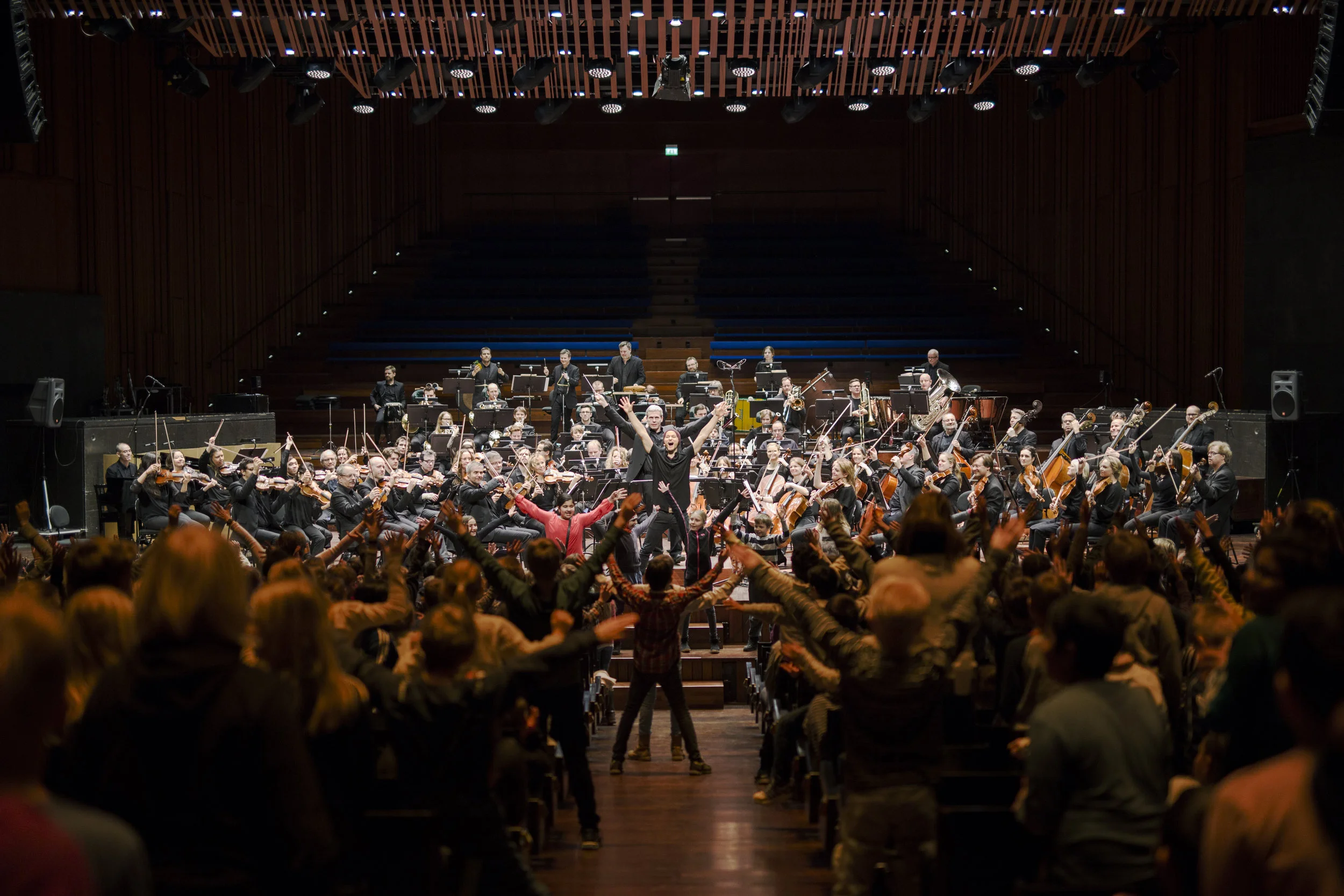 forestilling, helaften