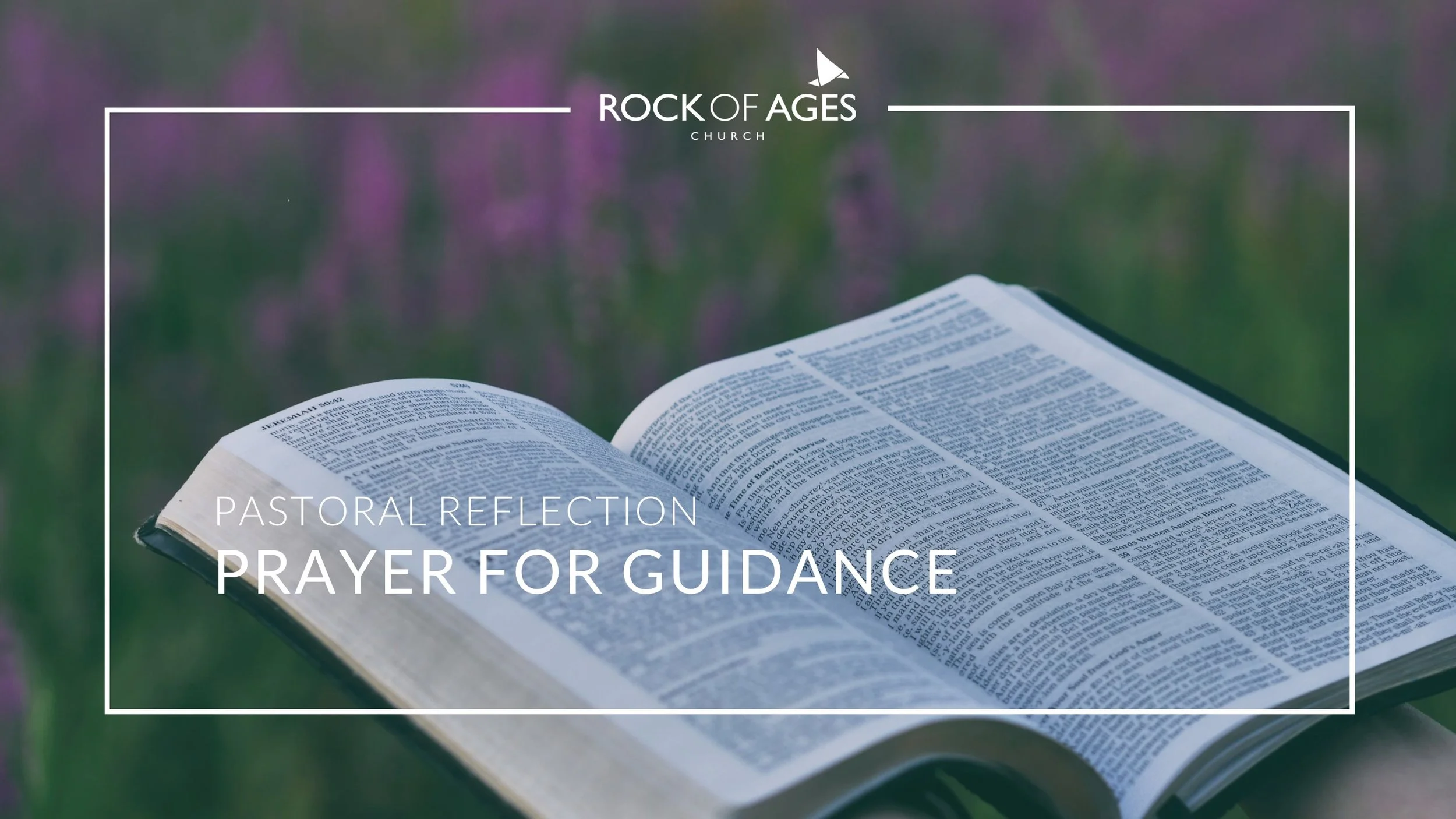 Prayer for Guidance