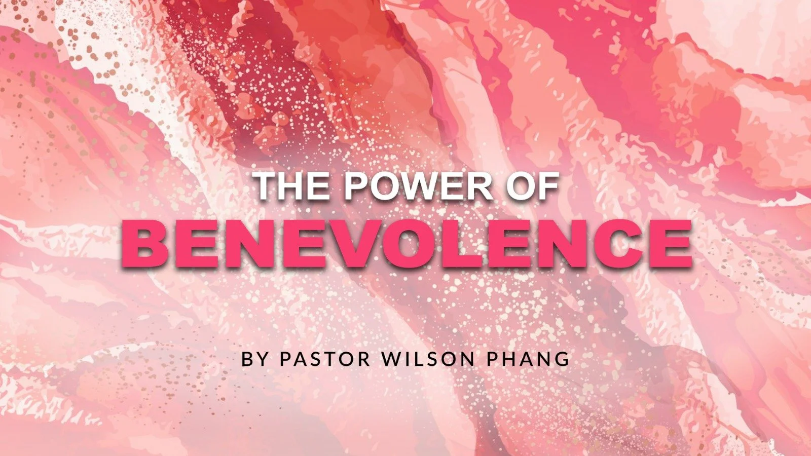The Power Of Benevolence