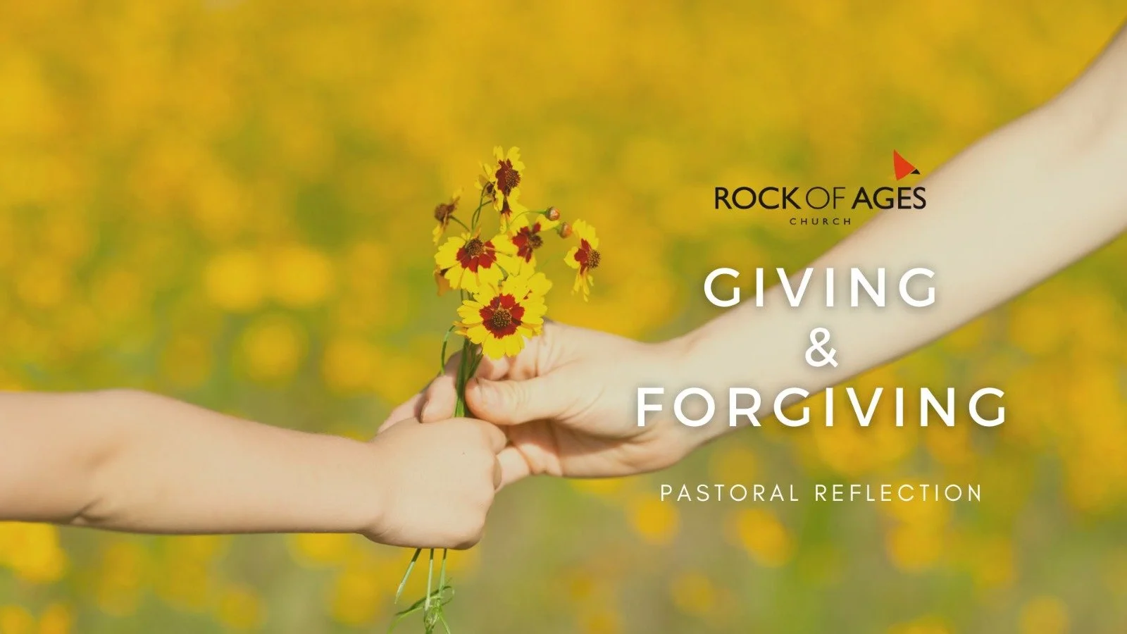 Giving &amp; Forgiving